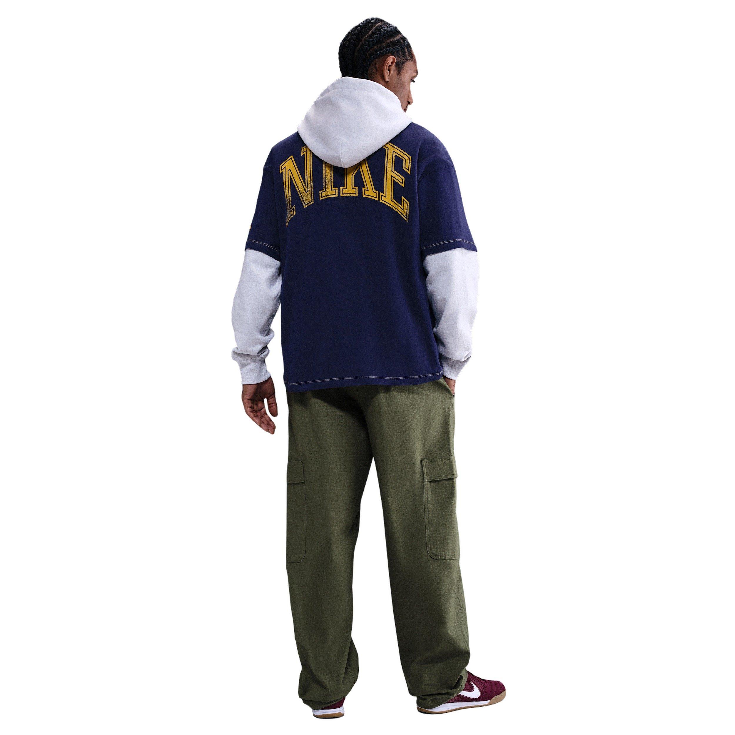 Nike Men's Sportswear Club Woven Cargo Pants - OLIVE Thumbnail View 2