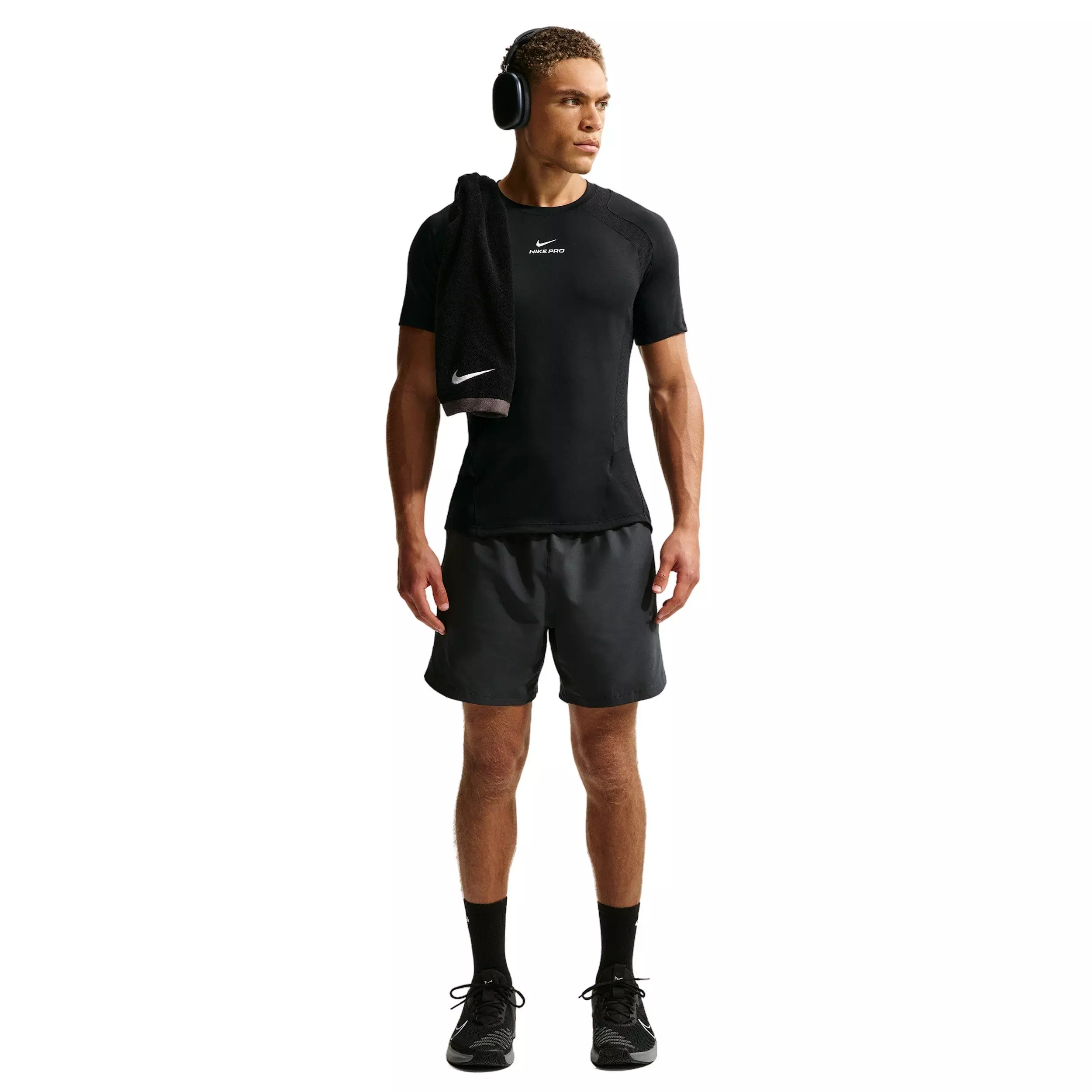 Nike Men's Pro Training Dri-FIT ADV Short-Sleeve Top - BLACK