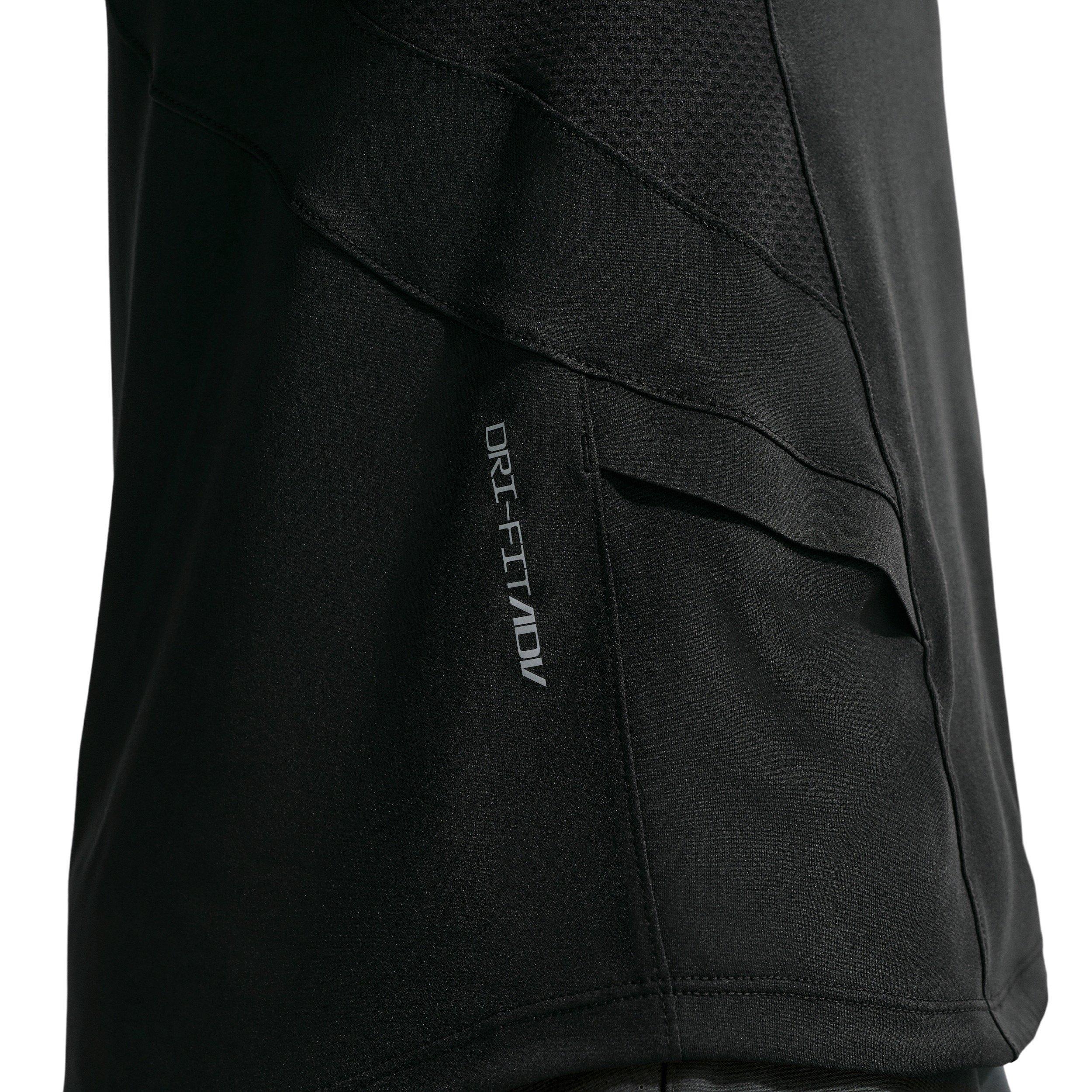 Nike Men's Pro training Dri-FIT ADV Short-Sleeve Top - BLACK Thumbnail View 6