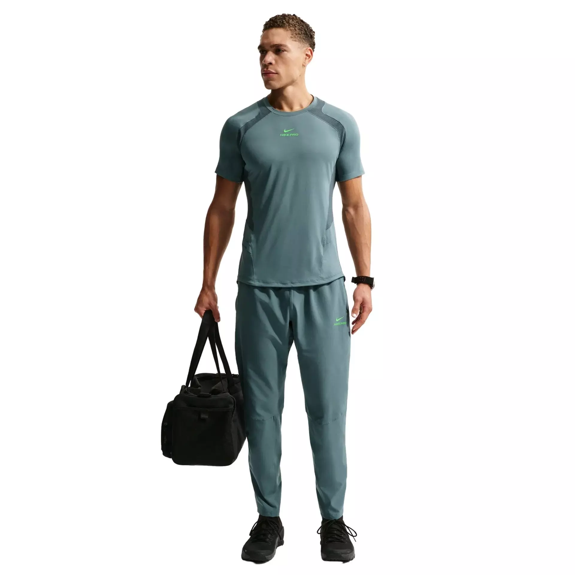 Nike Men's Pro Training Dri-FIT ADV Short-Sleeve Top - GREY