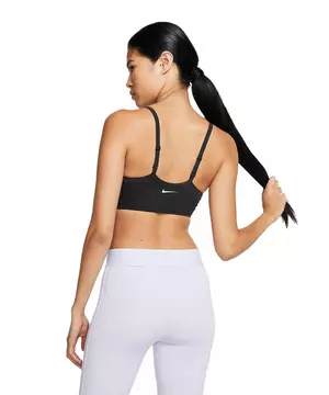 NIKE Indy Luxe Sports Bra in White XS NWT