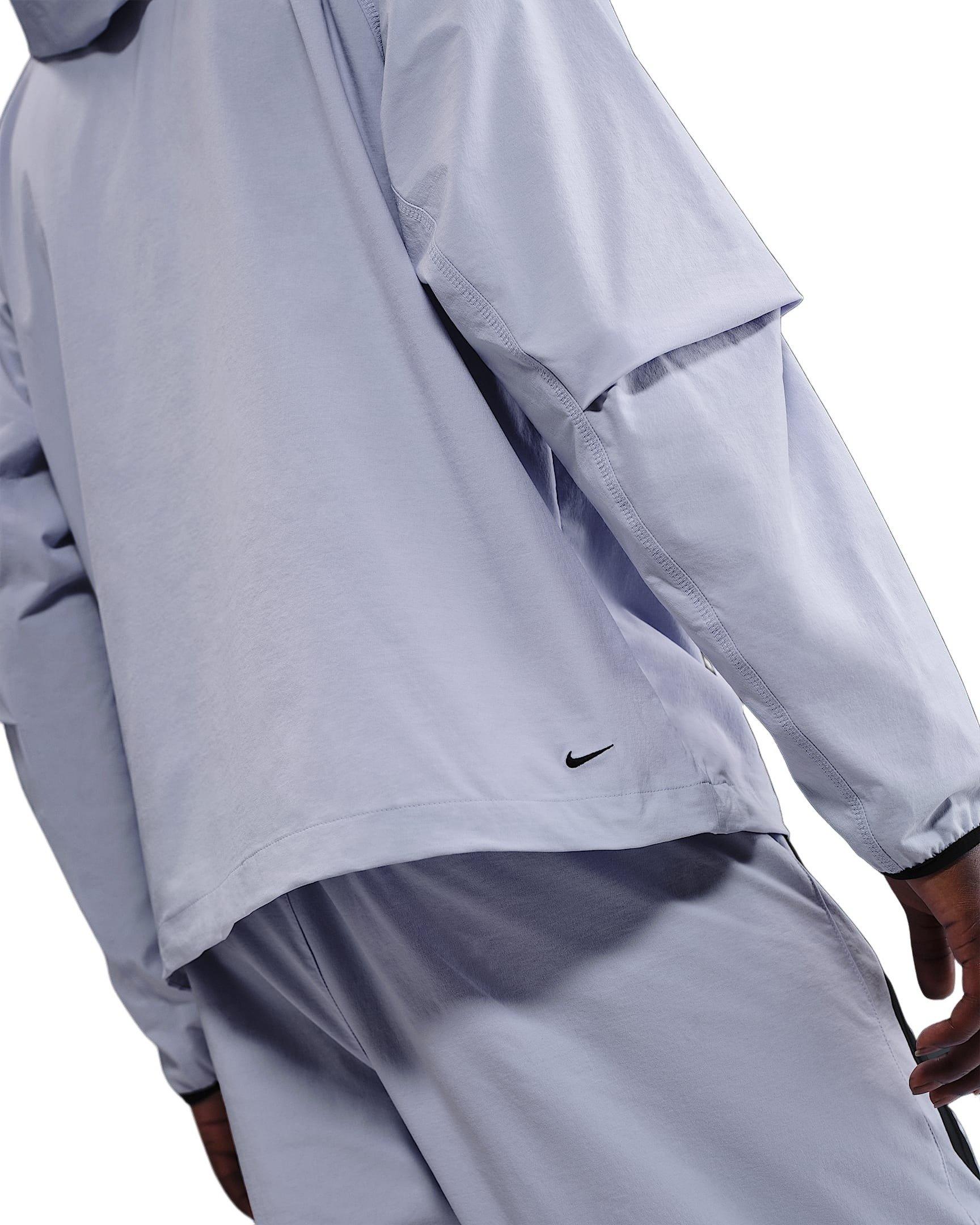 Nike Men's Tech Woven Jacket - Grey - GREY Thumbnail View 2