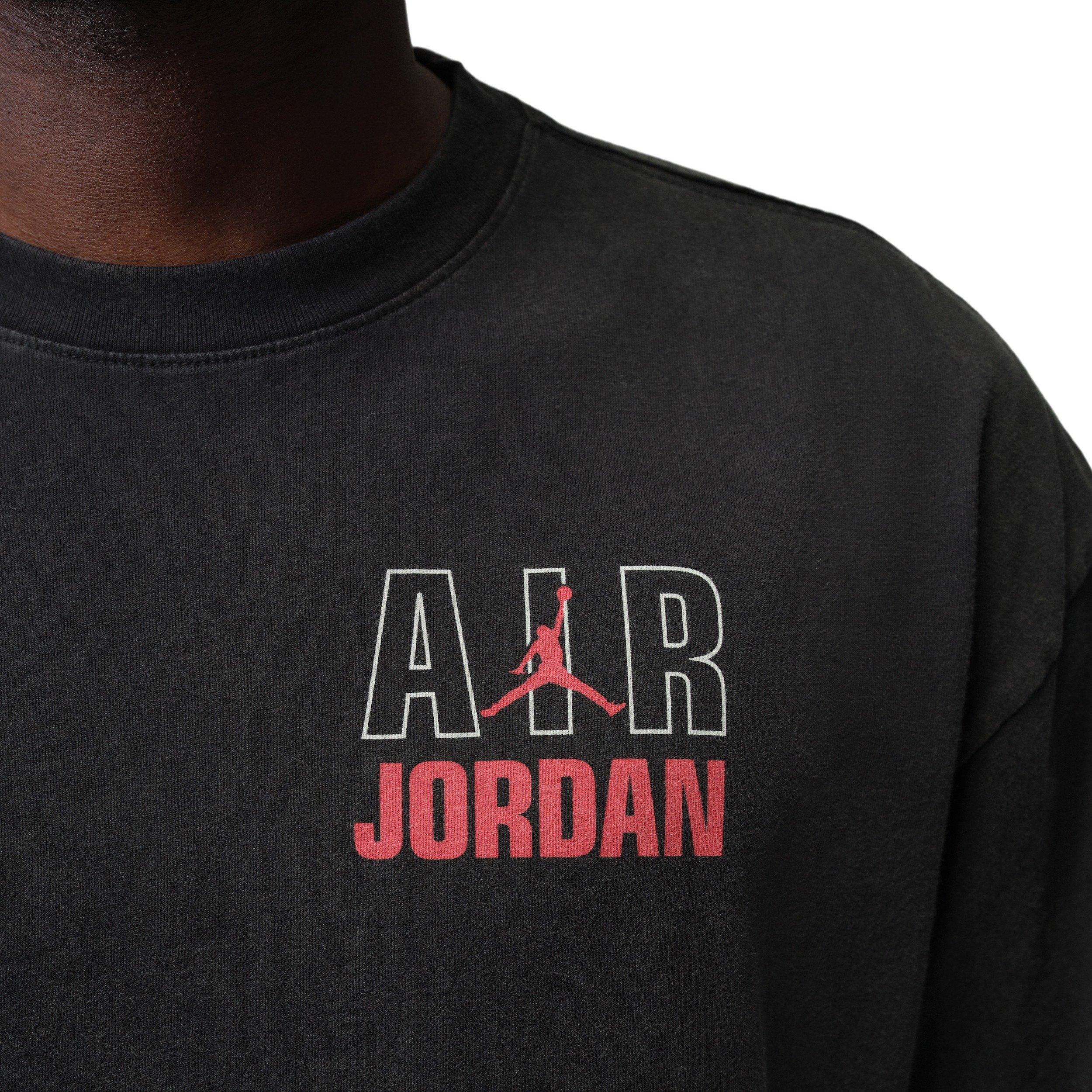 Jordan Men's Flight Legend Short-Sleeve T-Shirt - Black - BLACK Thumbnail View 4