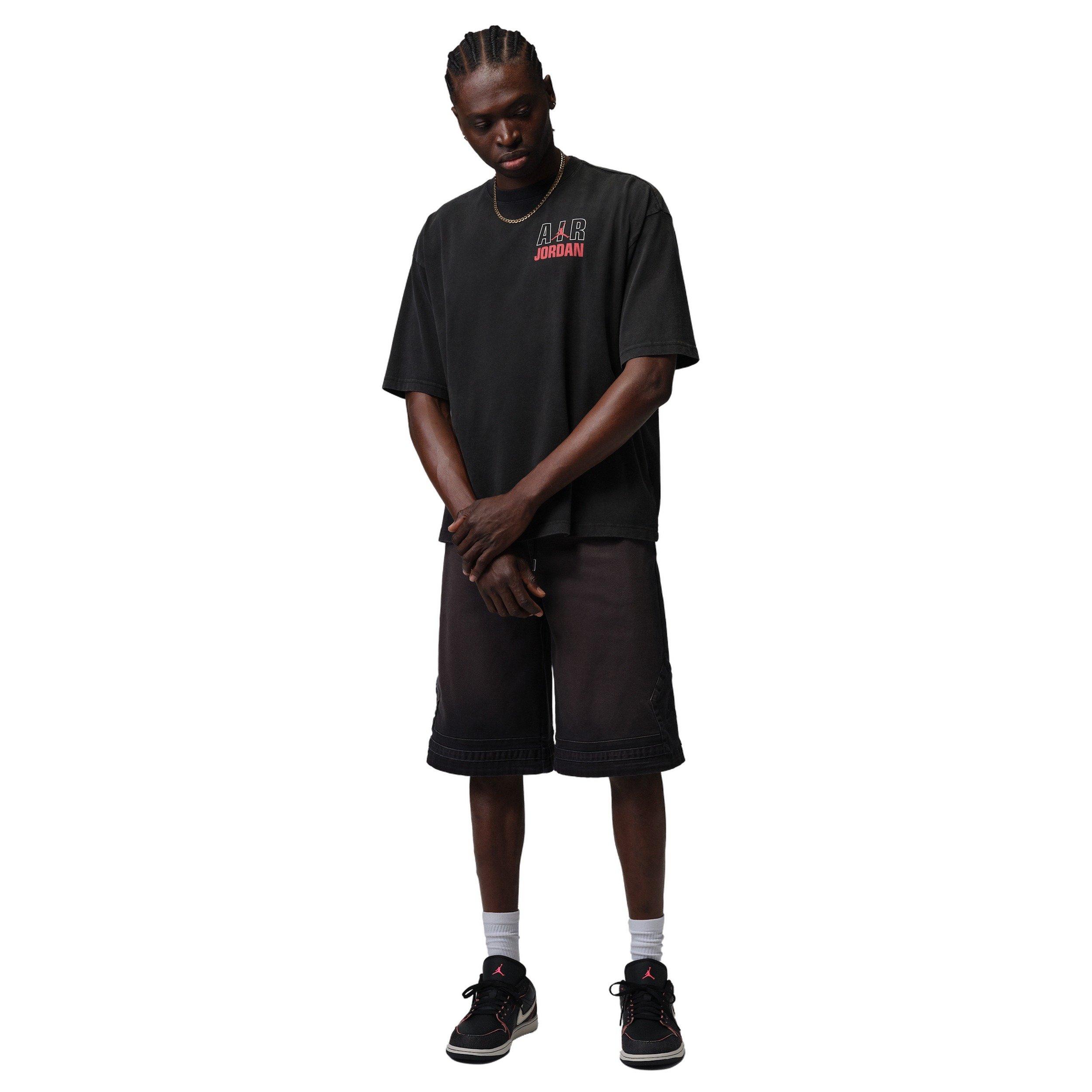 Jordan Men's Flight Legend Short-Sleeve T-Shirt - Black - BLACK Thumbnail View 6