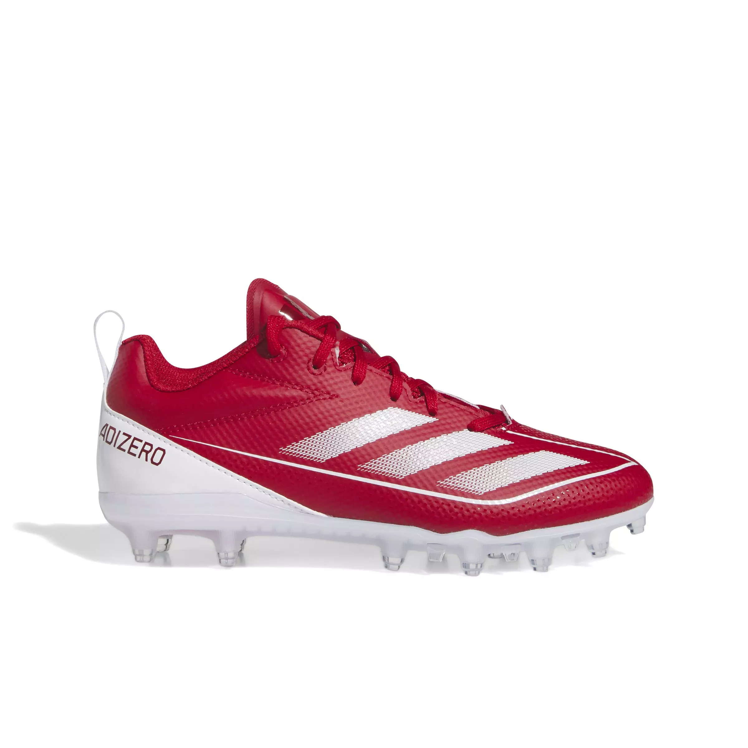adidas Adizero Electric.2 "Team Power Red 2/Ftwr White/Team Power Red 2" Grade School Boys' Football Cleat - RED/WHITE/RED
