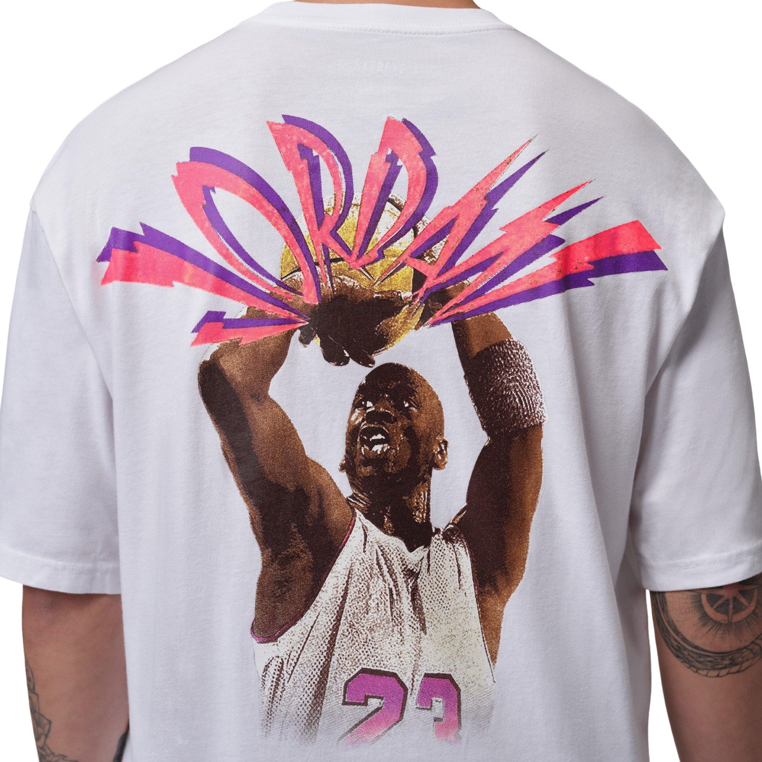 Jordan Men's Flight Fear Short-Sleeve T-Shirt - WHITE Thumbnail View 5