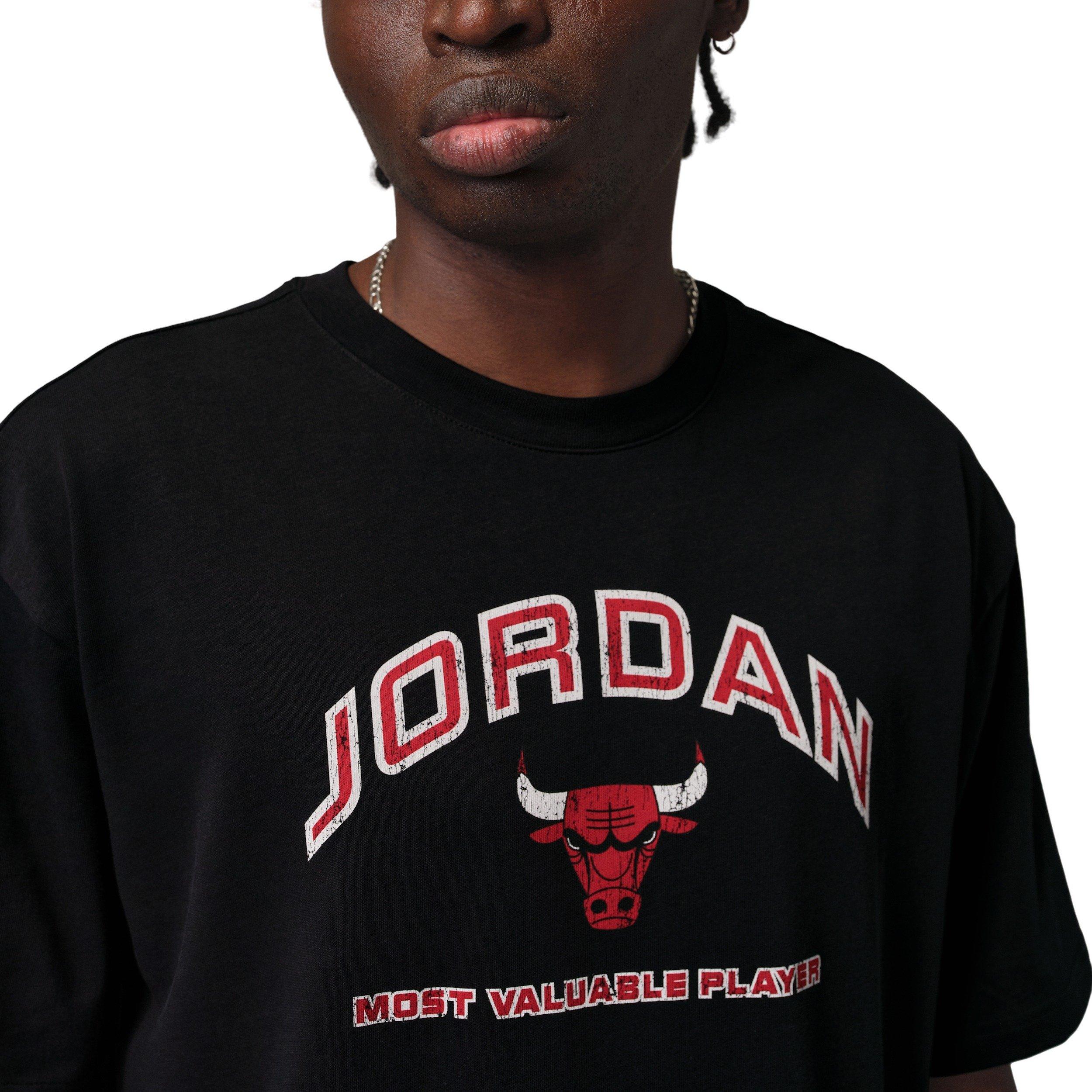 Jordan Men's Flight Essentials Boxy Graphic T-Shirt - Black - BLACK Thumbnail View 3