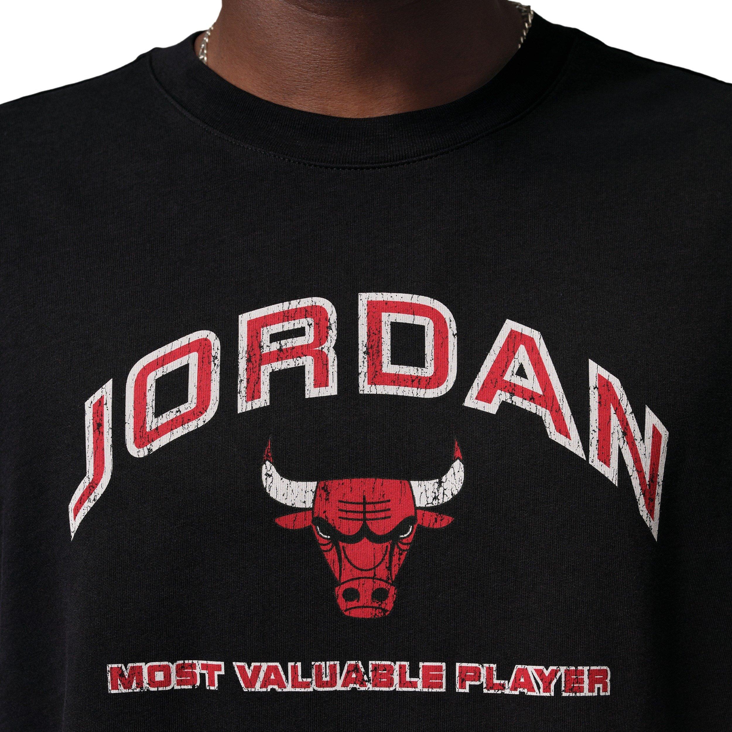 Jordan Men's Flight Essentials Boxy Graphic T-Shirt - Black - BLACK Thumbnail View 4