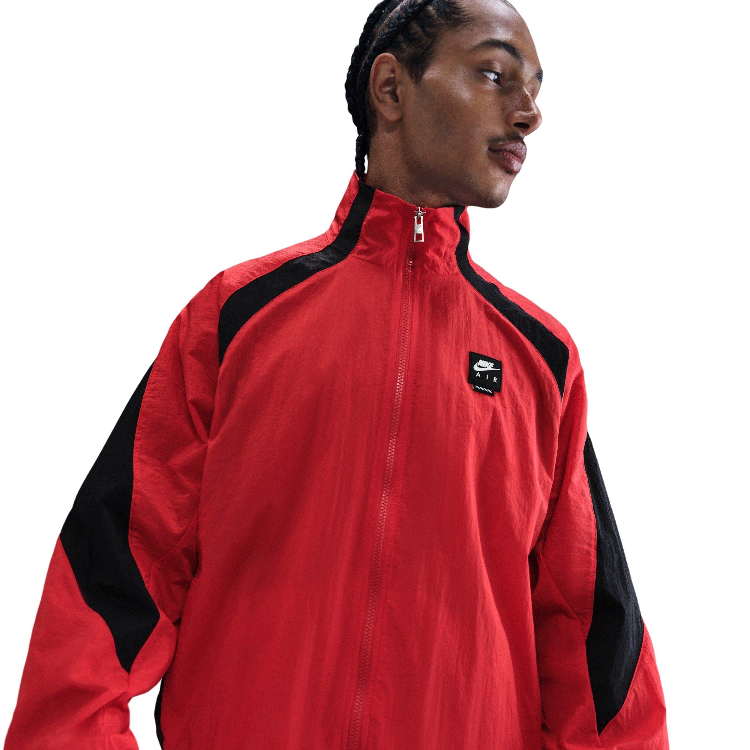 Nike Air Men's Woven Track Jacket -Red - RED Thumbnail View 1