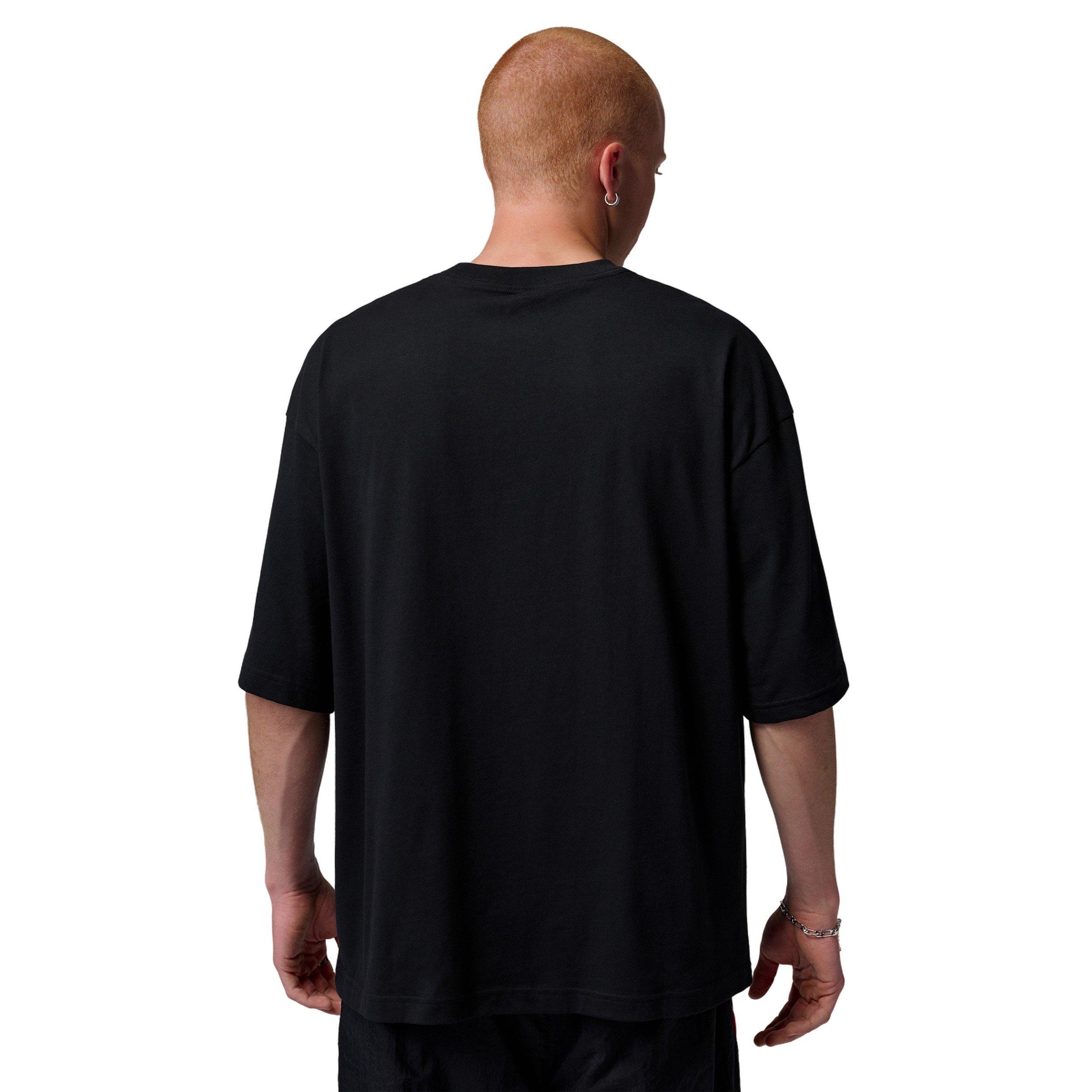 Jordan Men's Flight Essentials Big Face Graphic T-Shirt - BLACK Thumbnail View 2