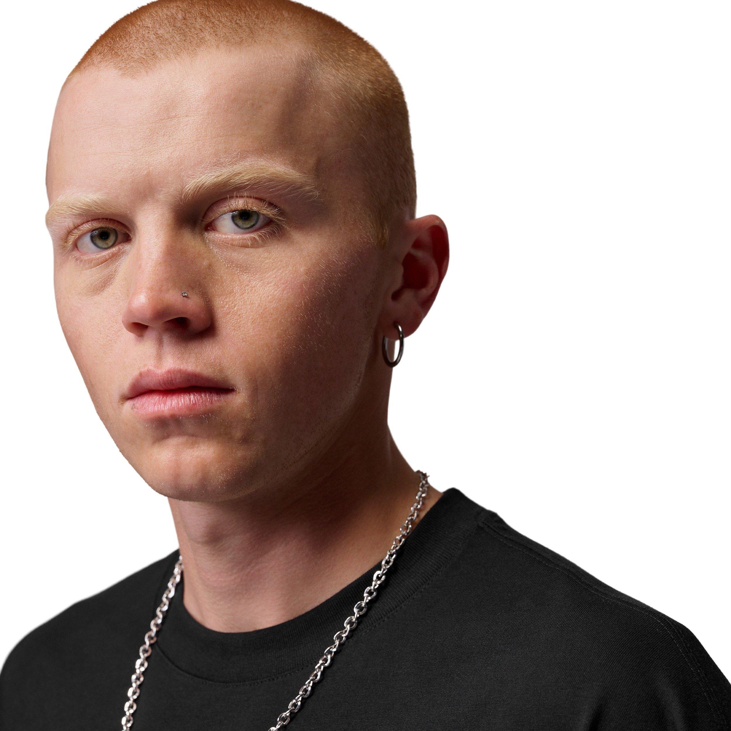 Jordan Men's Flight Essentials Big Face Graphic T-Shirt - BLACK Thumbnail View 3