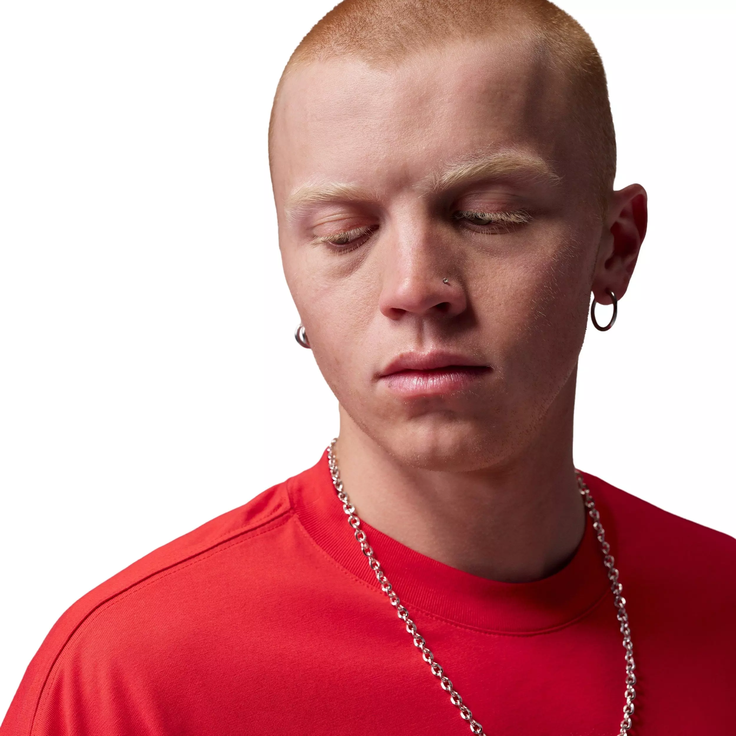 Jordan Men's Flight Essentials Big Face Graphic T-Shirt - RED