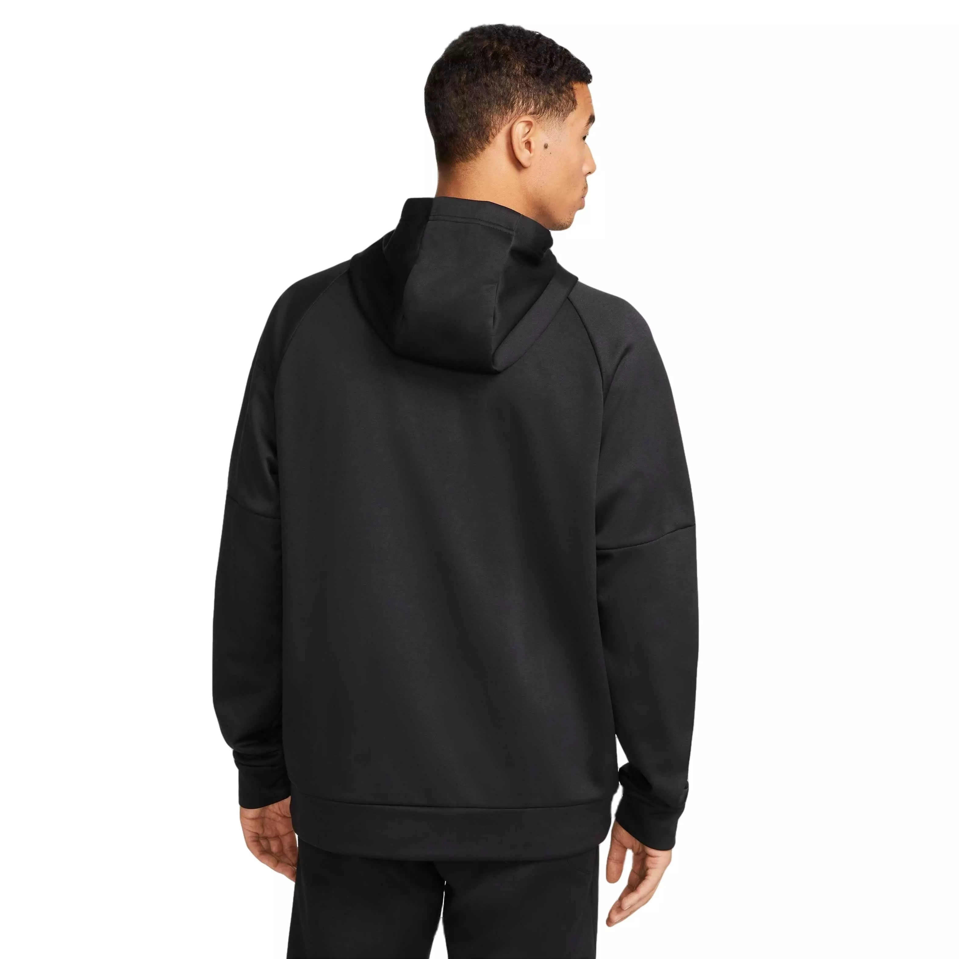 Nike Men's Therma-Fit Pullover Fitness Fleece Hoodie - BLACK