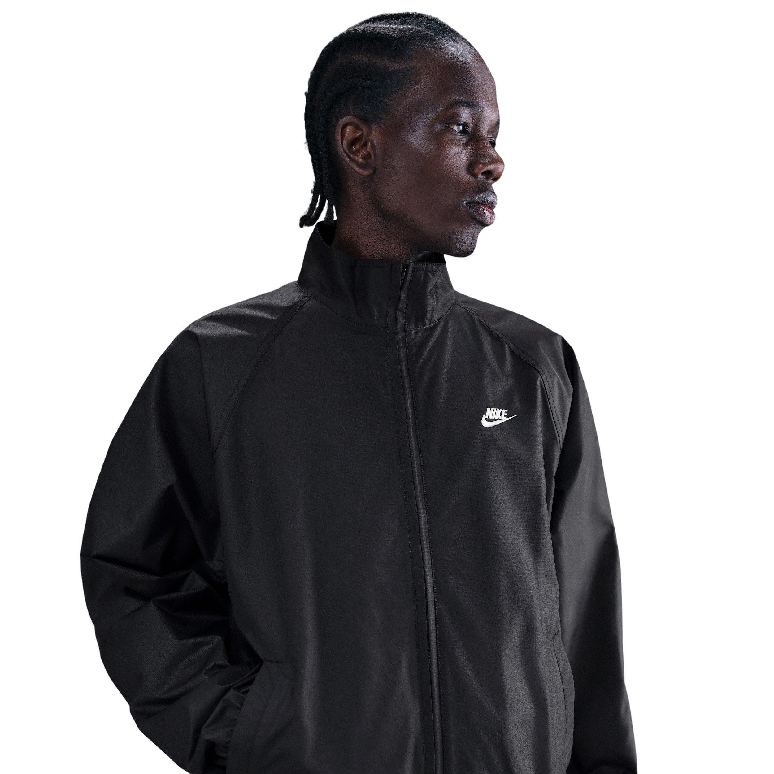 Nike Men's Sportswear Club Roscoe Full-Zip Jacket - BLACK Thumbnail View 1