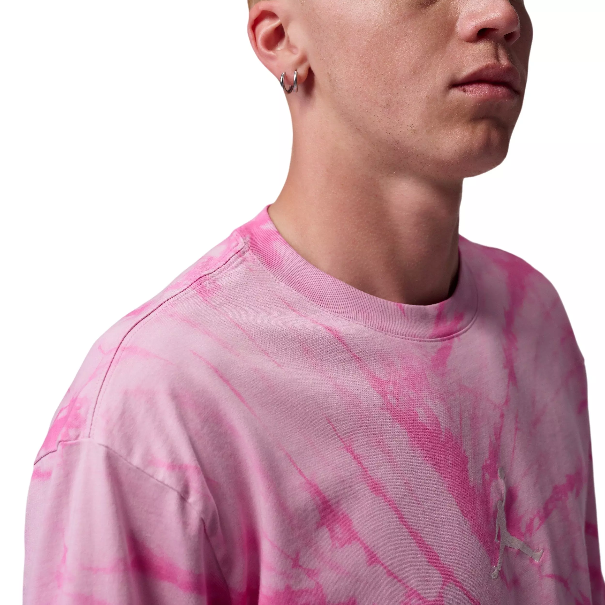 Jordan Men's Brooklyn Tie-Dye Festival T-Shirt - PINK