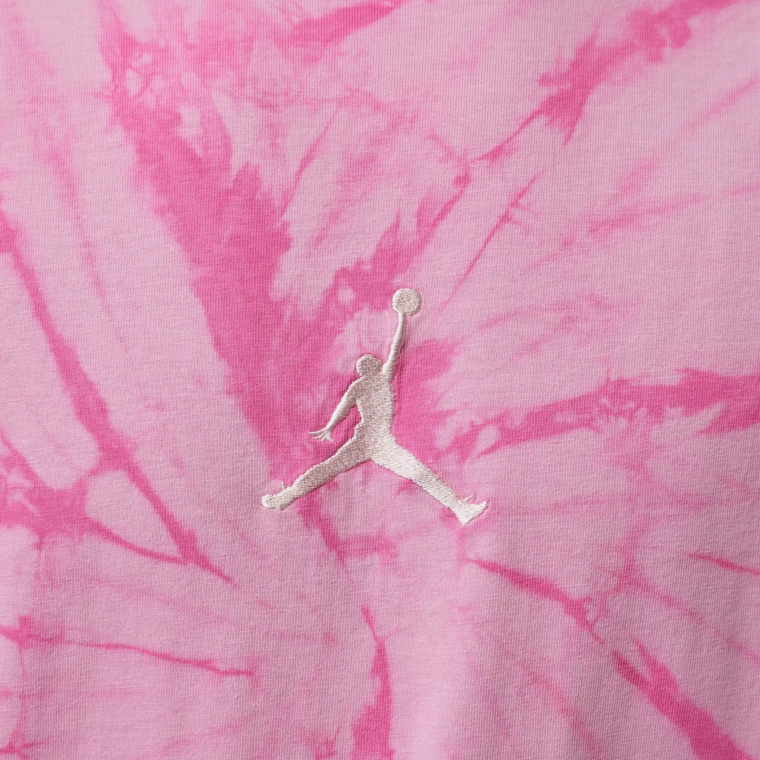 Jordan Men's Brooklyn Tie-Dye Festival T-Shirt - PINK