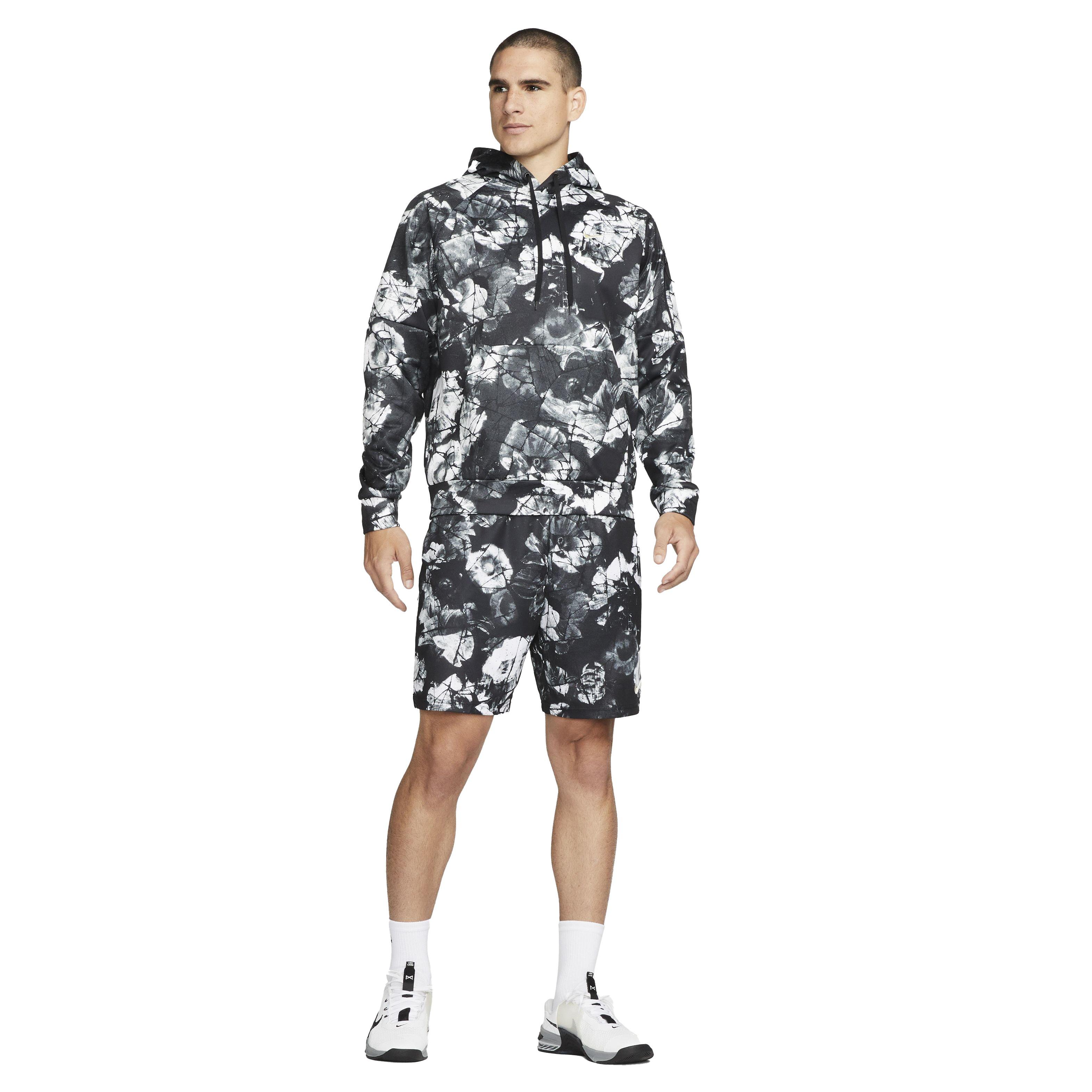 Nike Men's Therma-FIT Pullover Camo Training Hoodie - Hibbett