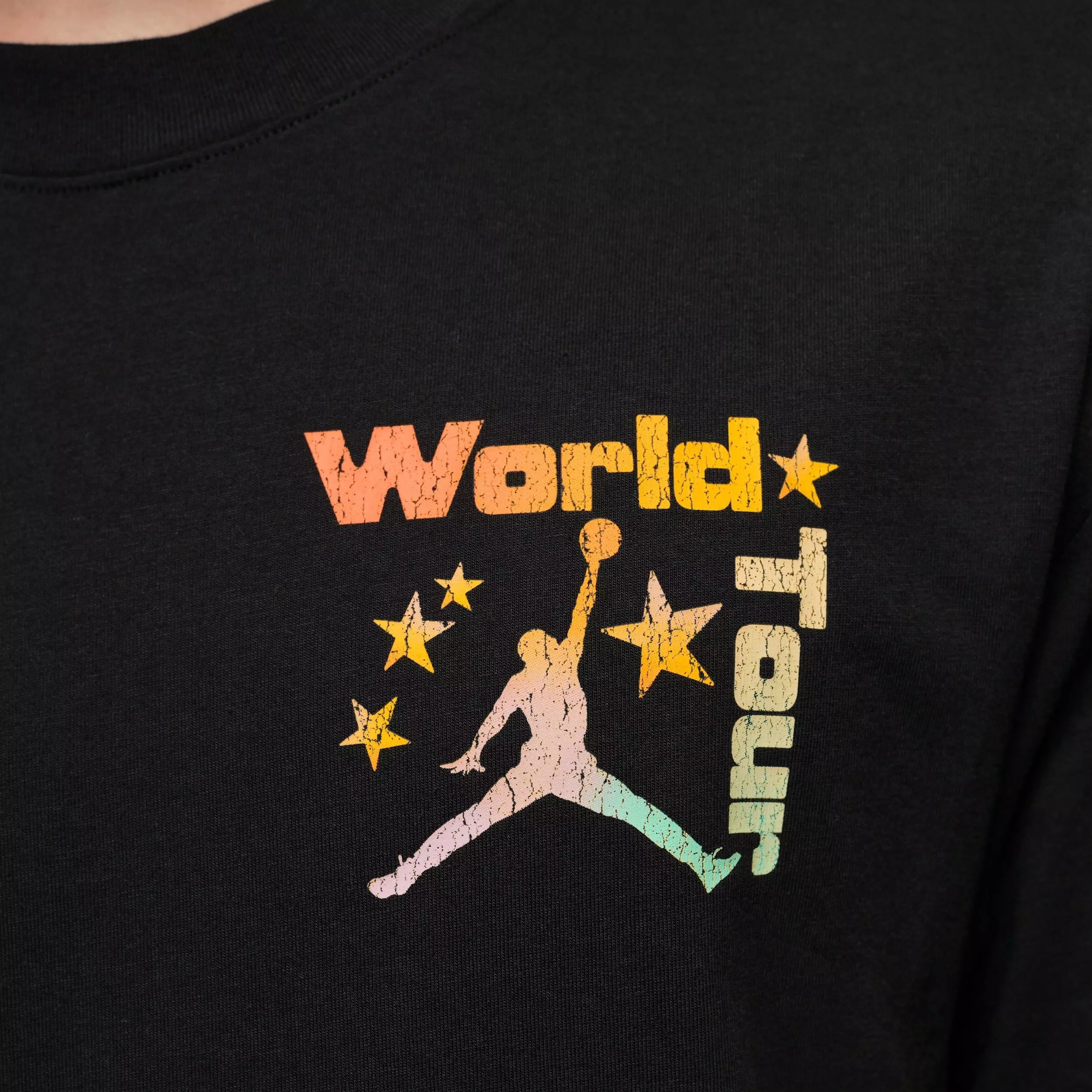 Jordan Men's Brooklyn World Tour Festival T-Shirt - BLACK