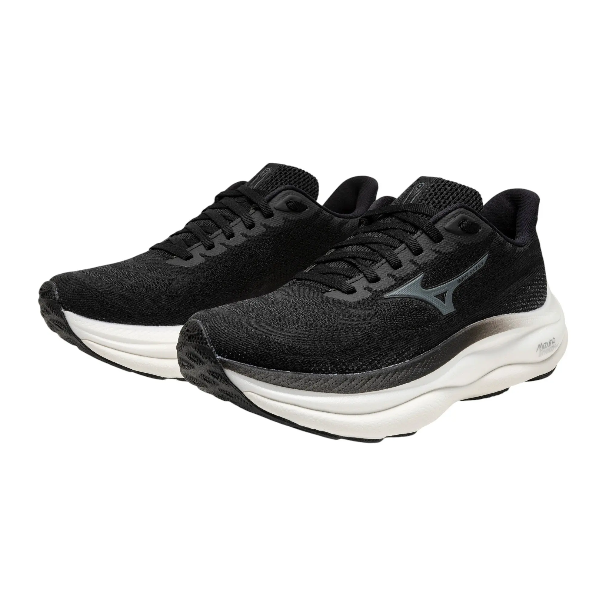Mizuno Wave Sky 9 "Black/Metallic Grey" Women's Running Shoe - BLACK/GREY