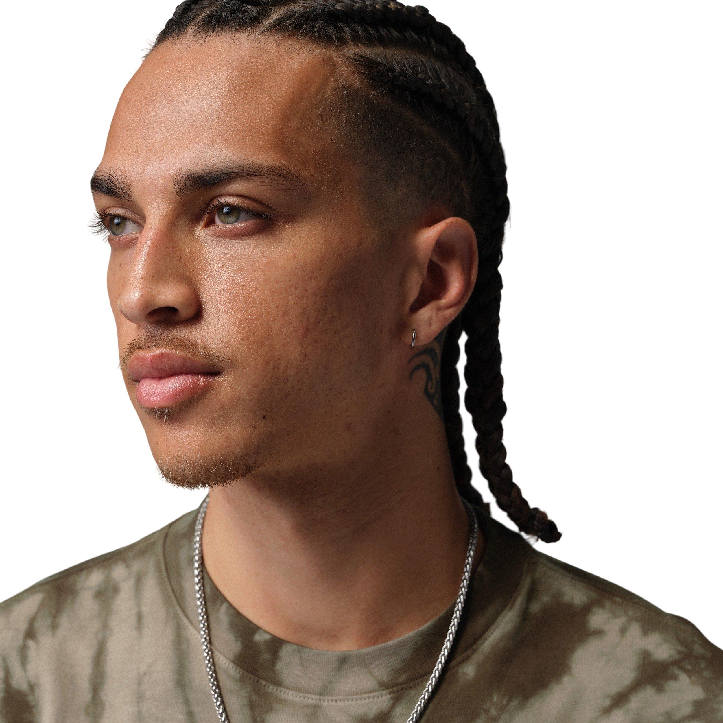 Jordan Men's Brooklyn Tie-Dye Global Mindfulness Festival T-Shirt - BROWN