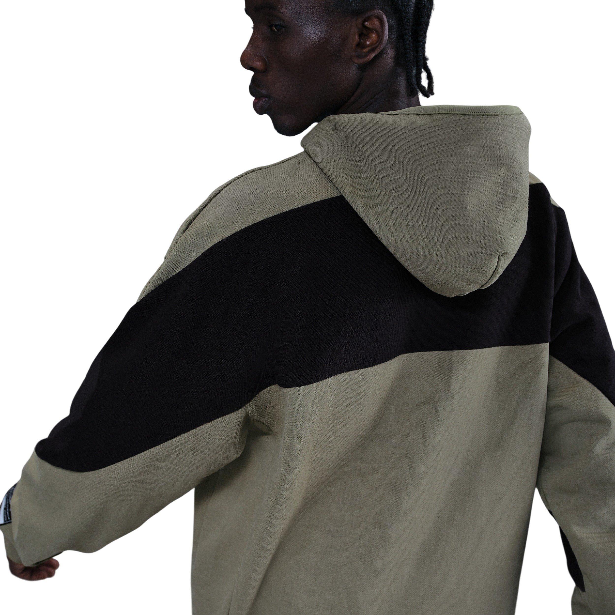 Nike Air Men's Fleece Pullover Hoodie - Green - GREEN Thumbnail View 2