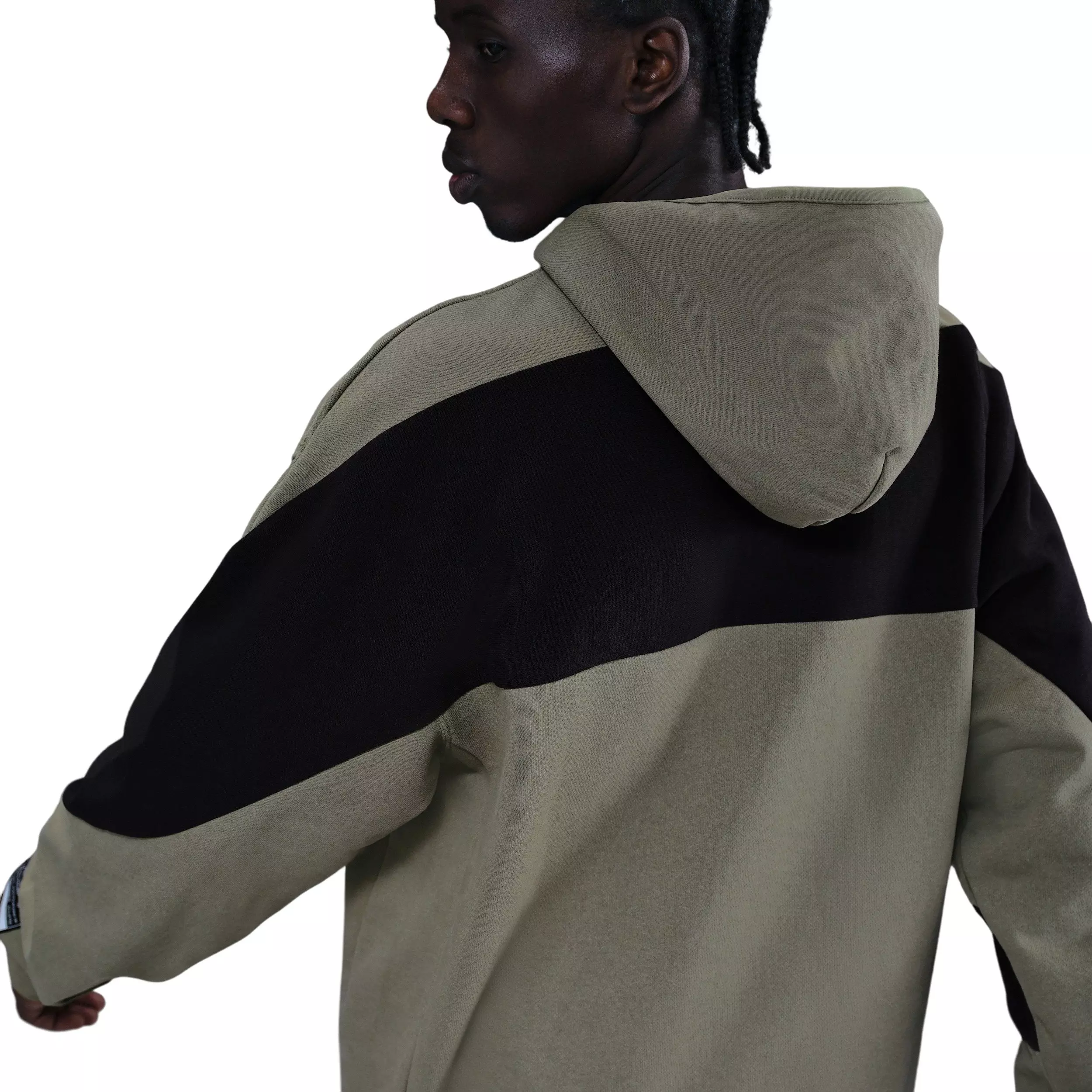 Nike Air Men's Fleece Pullover Hoodie - Green - GREEN
