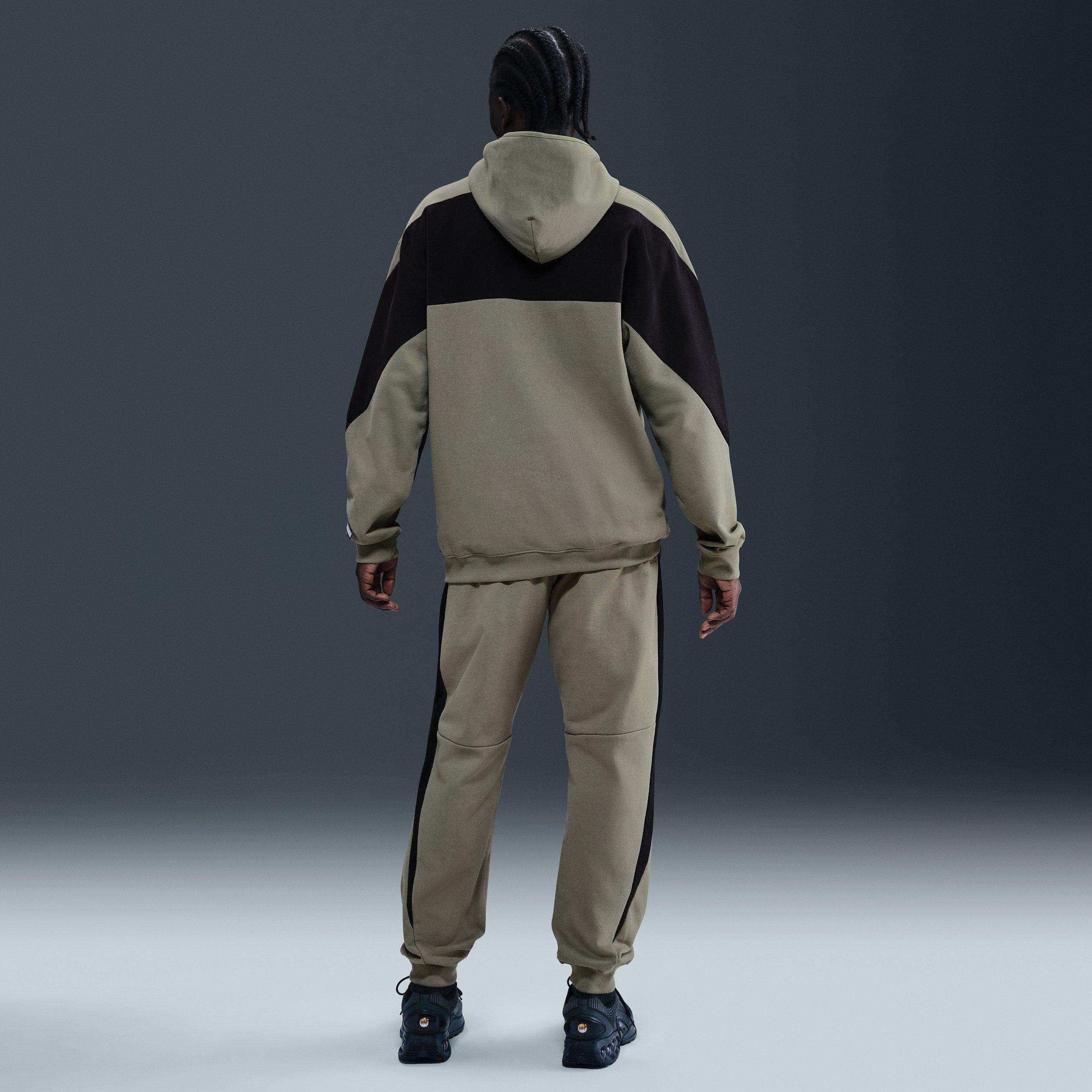 Nike Air Men's Fleece Pullover Hoodie - Green - GREEN Thumbnail View 5