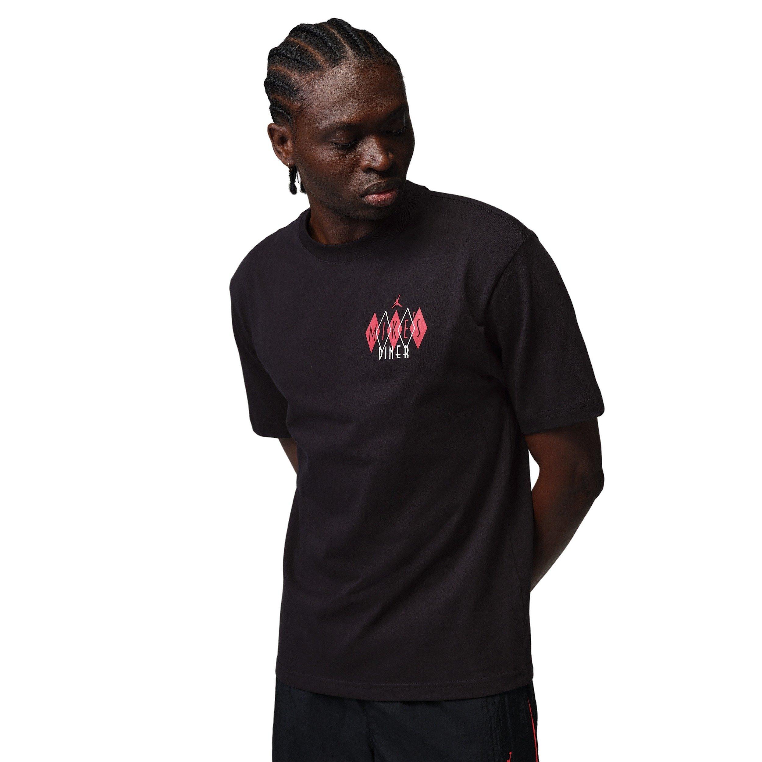 Jordan Men's NC Diner Graphic T-Shirt - BLACK Thumbnail View 1