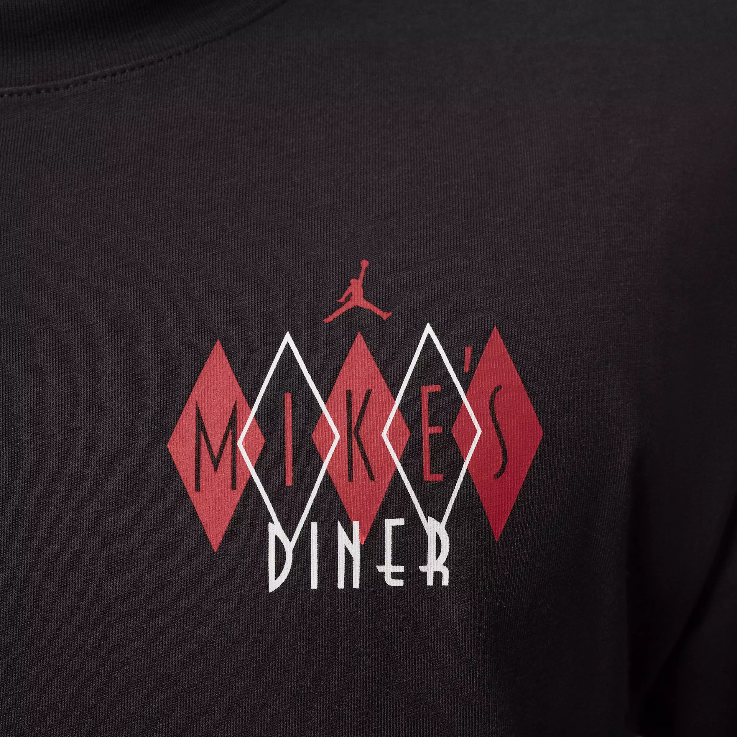 Jordan Men's NC Diner Graphic T-Shirt - BLACK