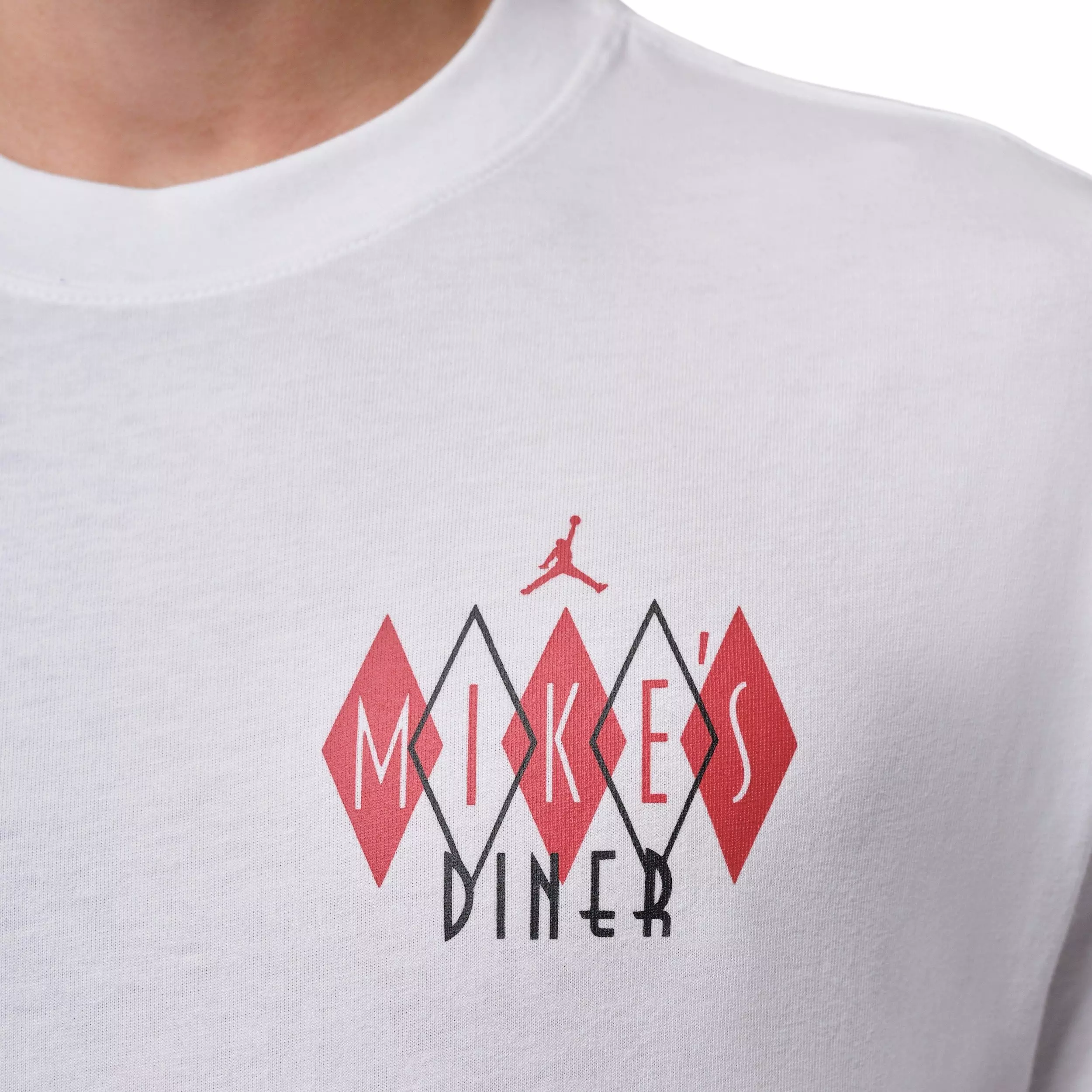 Jordan Men's NC Diner Graphic T-Shirt - WHITE
