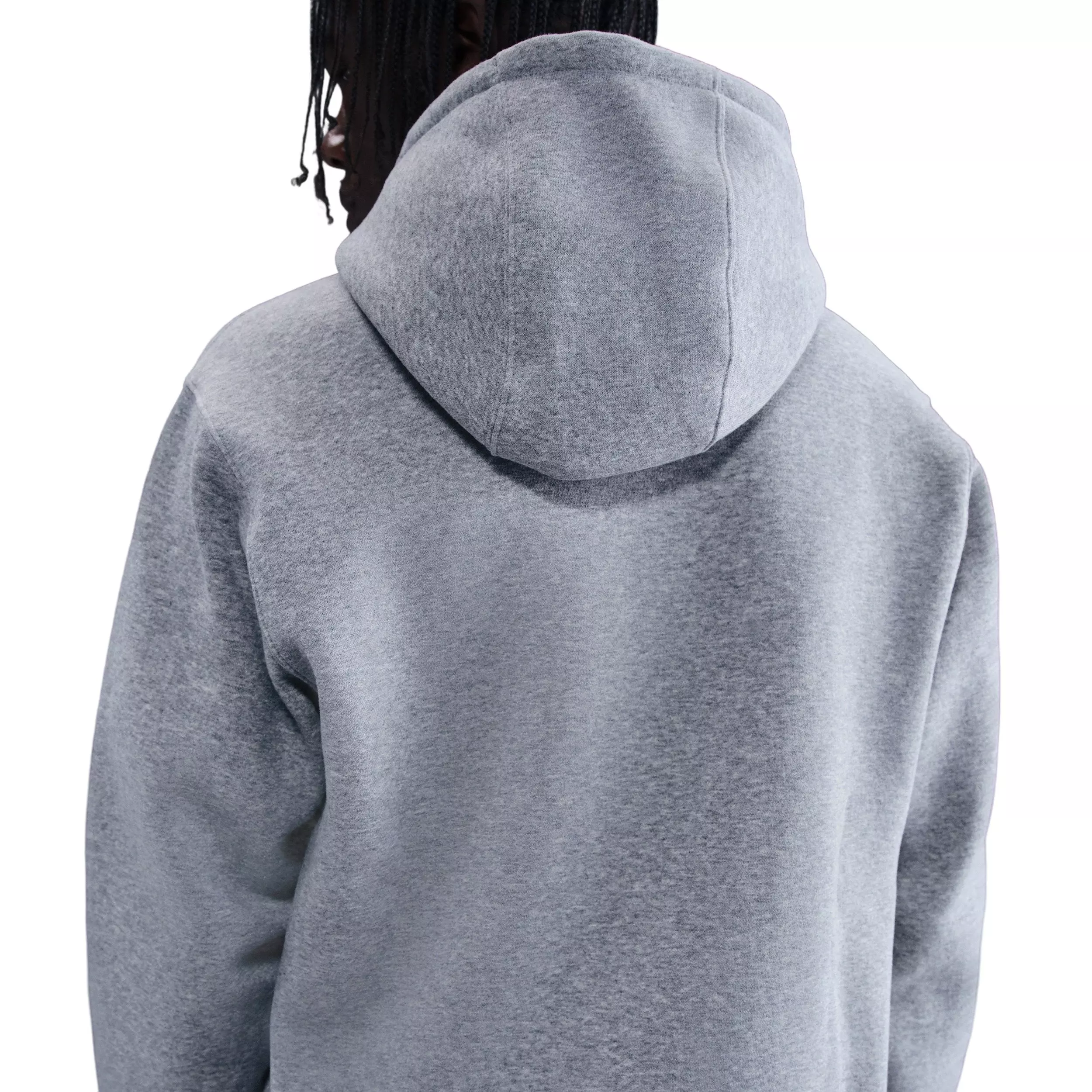 Nike Men's Sportswear Club BB Neo Varsity Fleece Hoodie - GREY