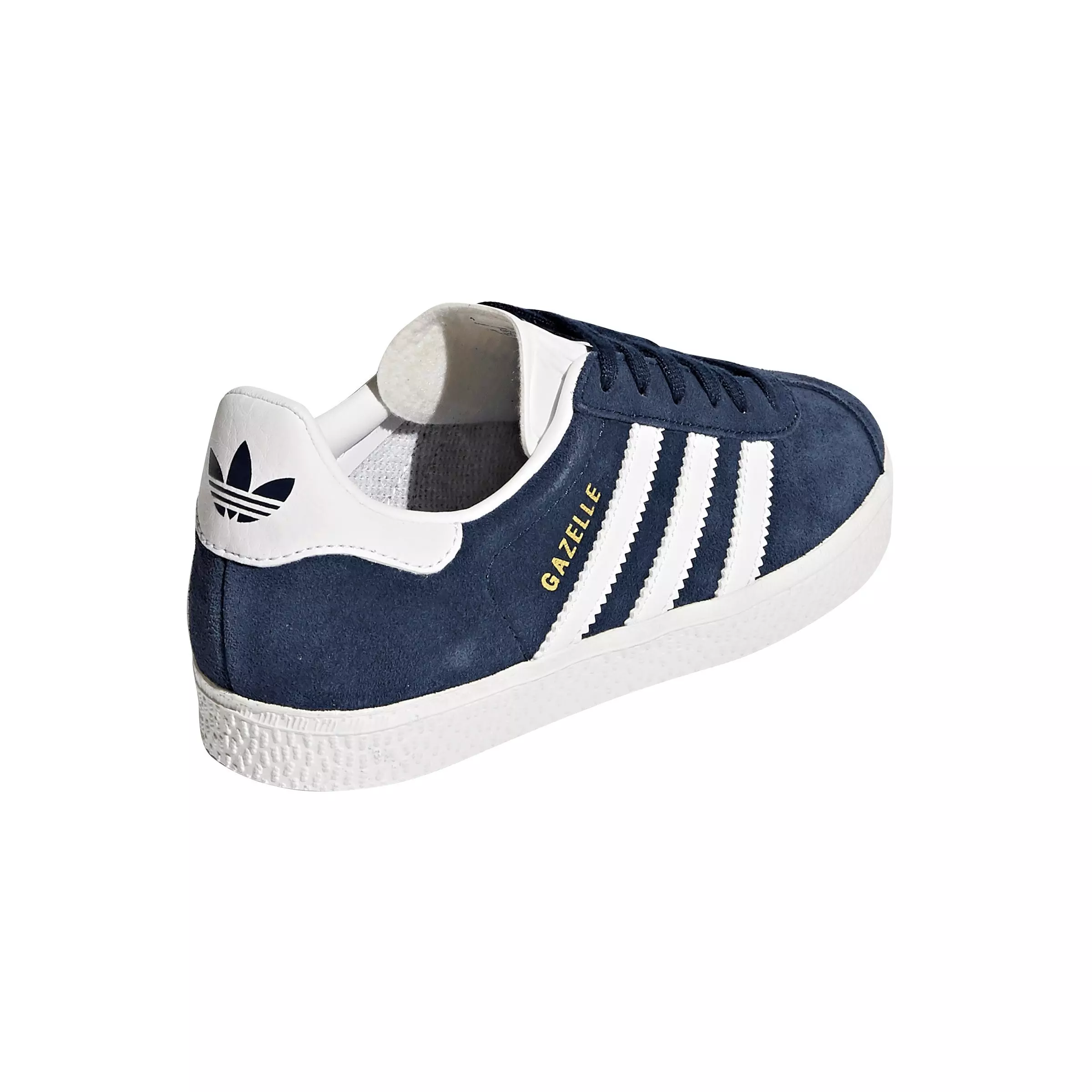 adidas Originals Gazelle "Collegiate Navy/Ftwr White/Ftwr White" Preschool Boys' Shoe - NAVY/WHITE/WHITE