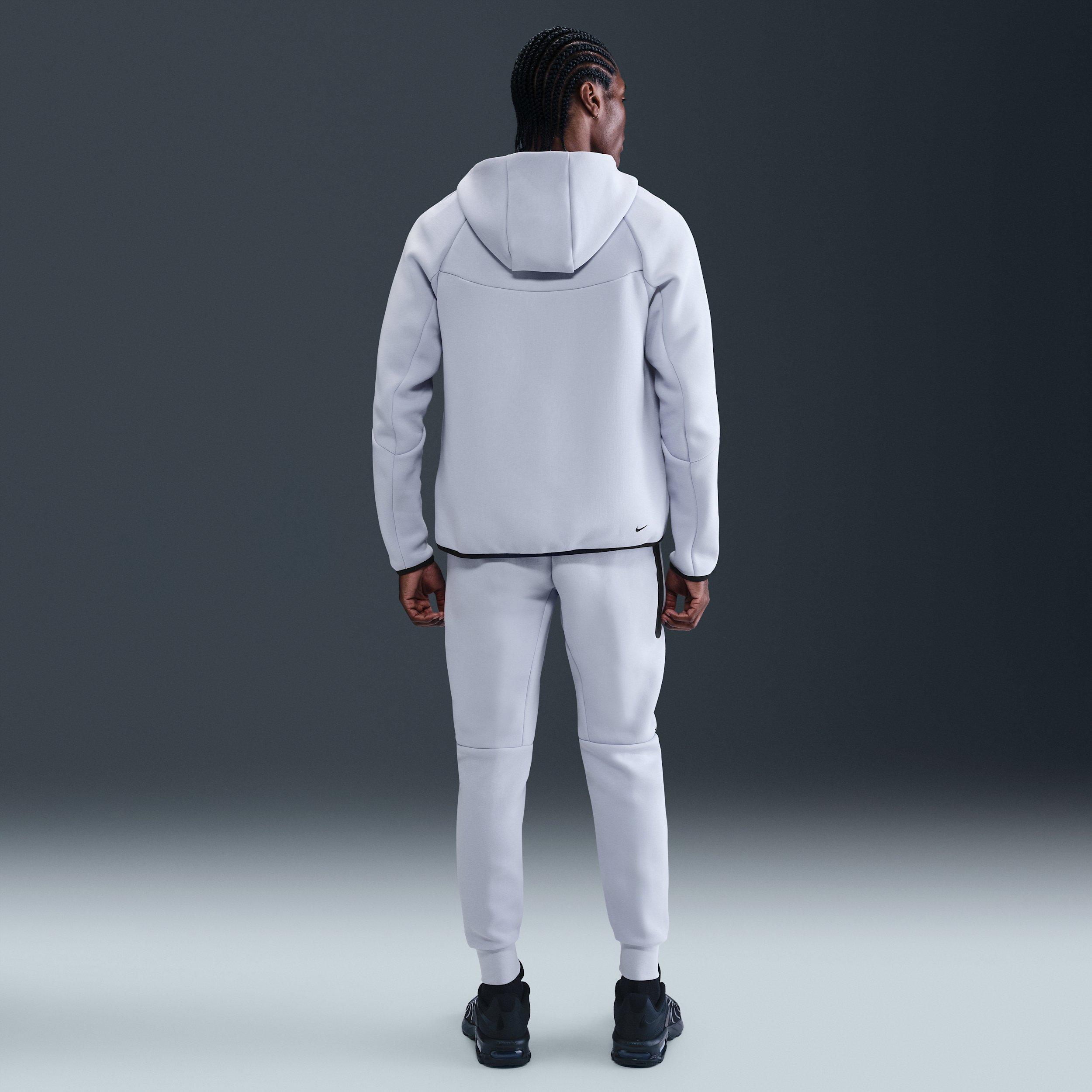 Nike Men's Tech Fleece Windrunner Full-Zip Jacket - GREY Thumbnail View 5