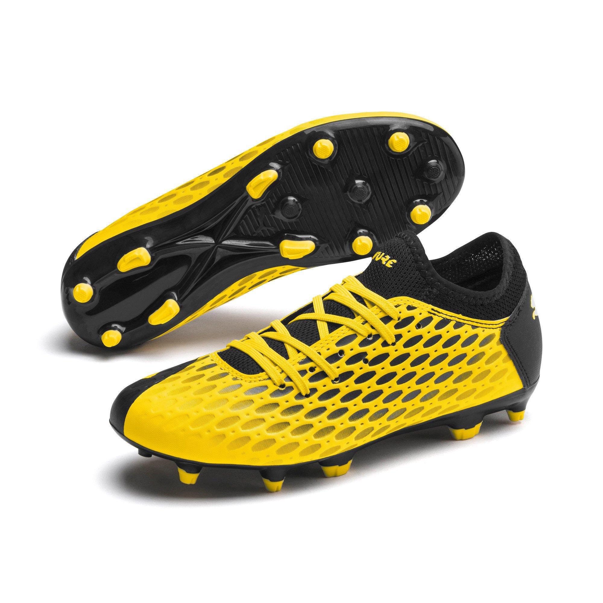 puma soccer cleats kids yellow