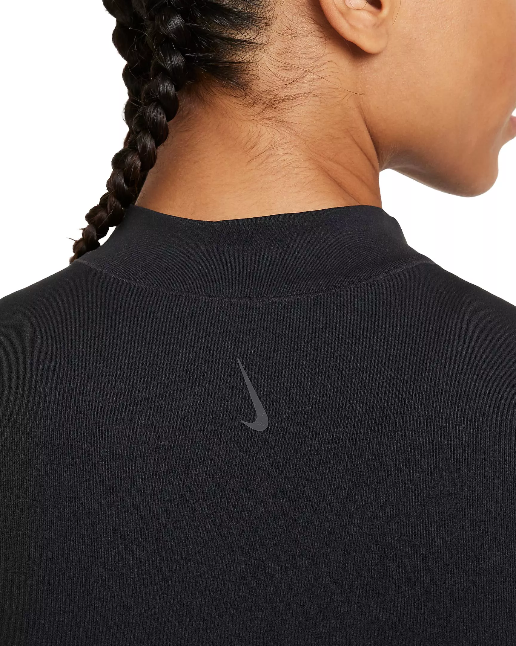 Nike Women's Yoga Luxe Dri-FIT Full-Zip Jacket - BLACK