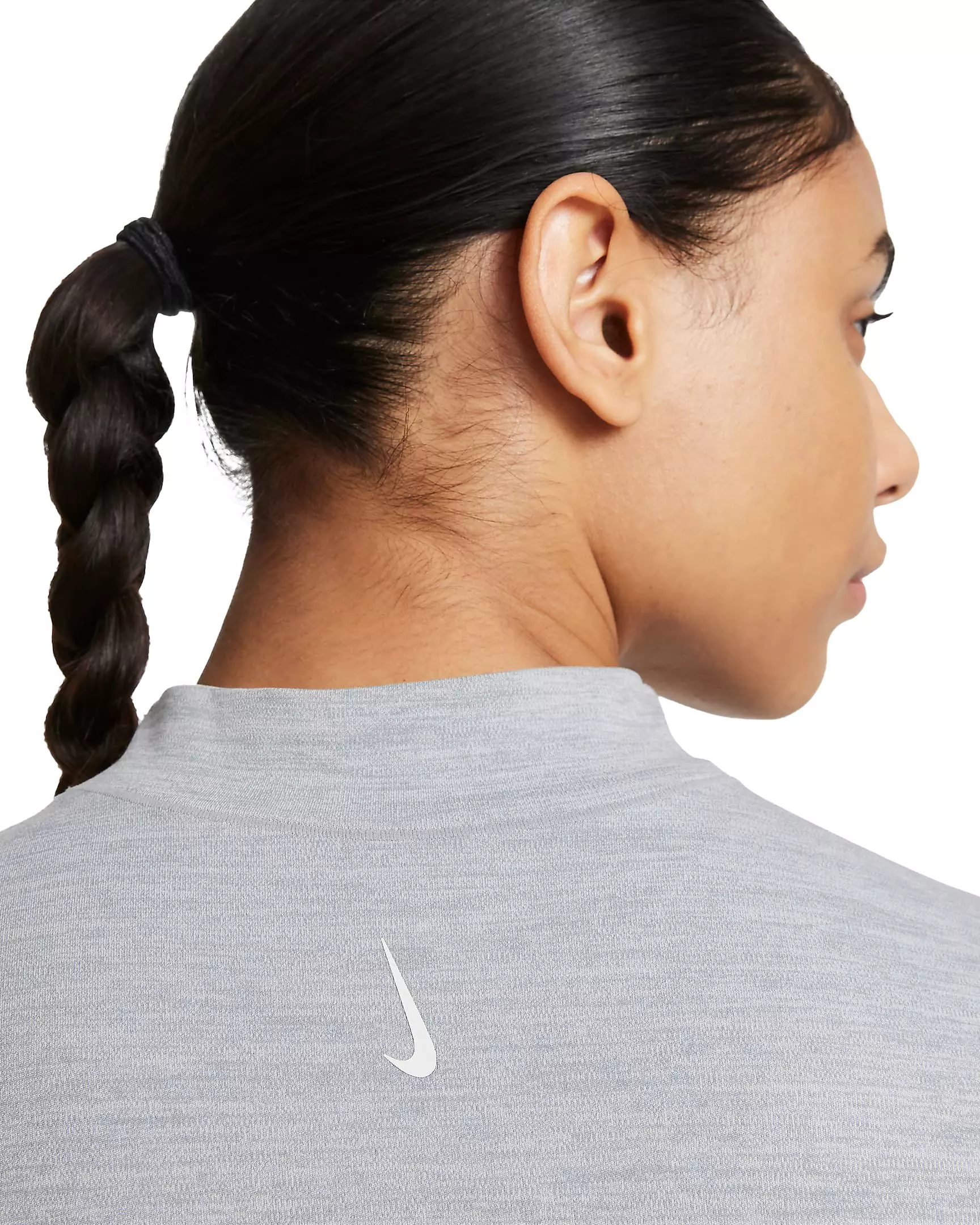 Nike Women's Yoga Luxe Dri-FIT Full-Zip Jacket - GREY