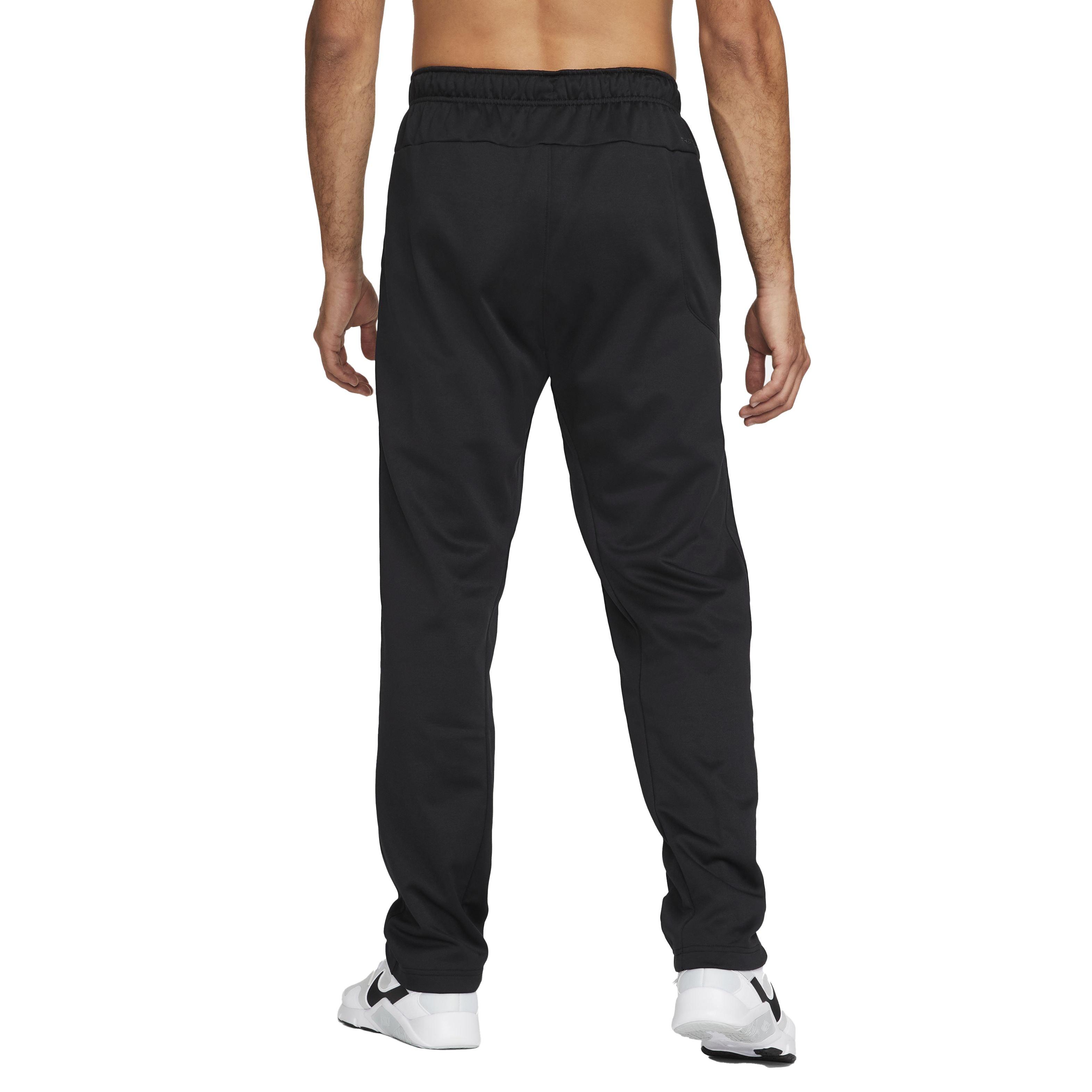Nike Men's Therma-Fit Regular Fitness Pants - BLACK Thumbnail View 2