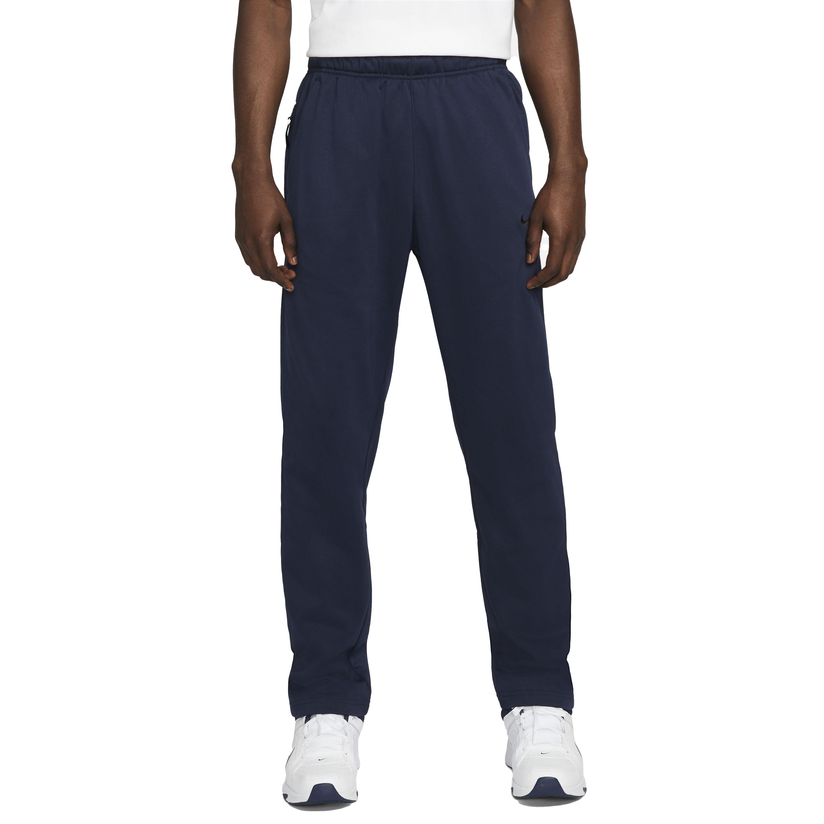 Nike Men's Therma-Fit Regular Fitness Pants - BLUE Thumbnail View 1