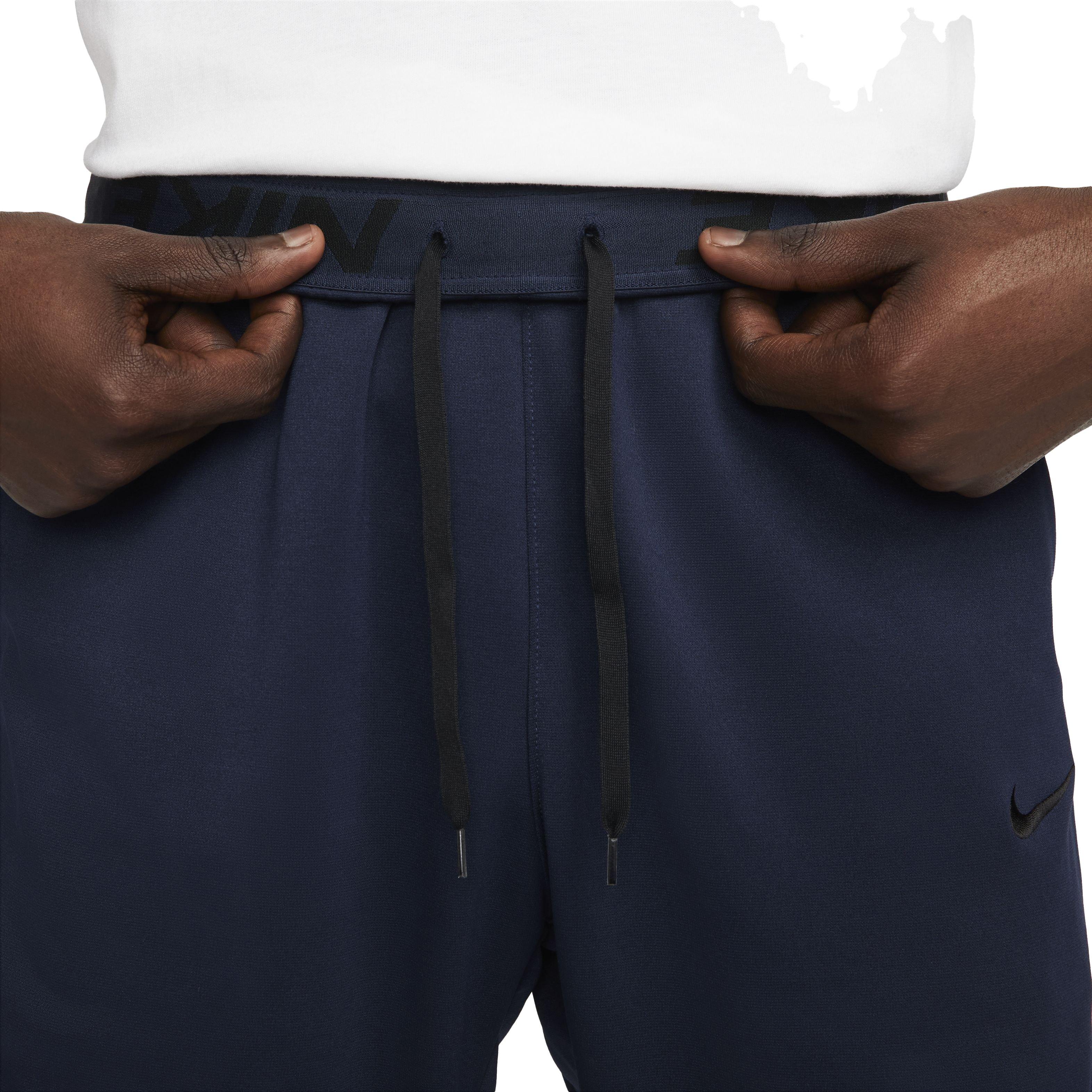 Nike Men's Therma-Fit Regular Fitness Pants - BLUE Thumbnail View 3