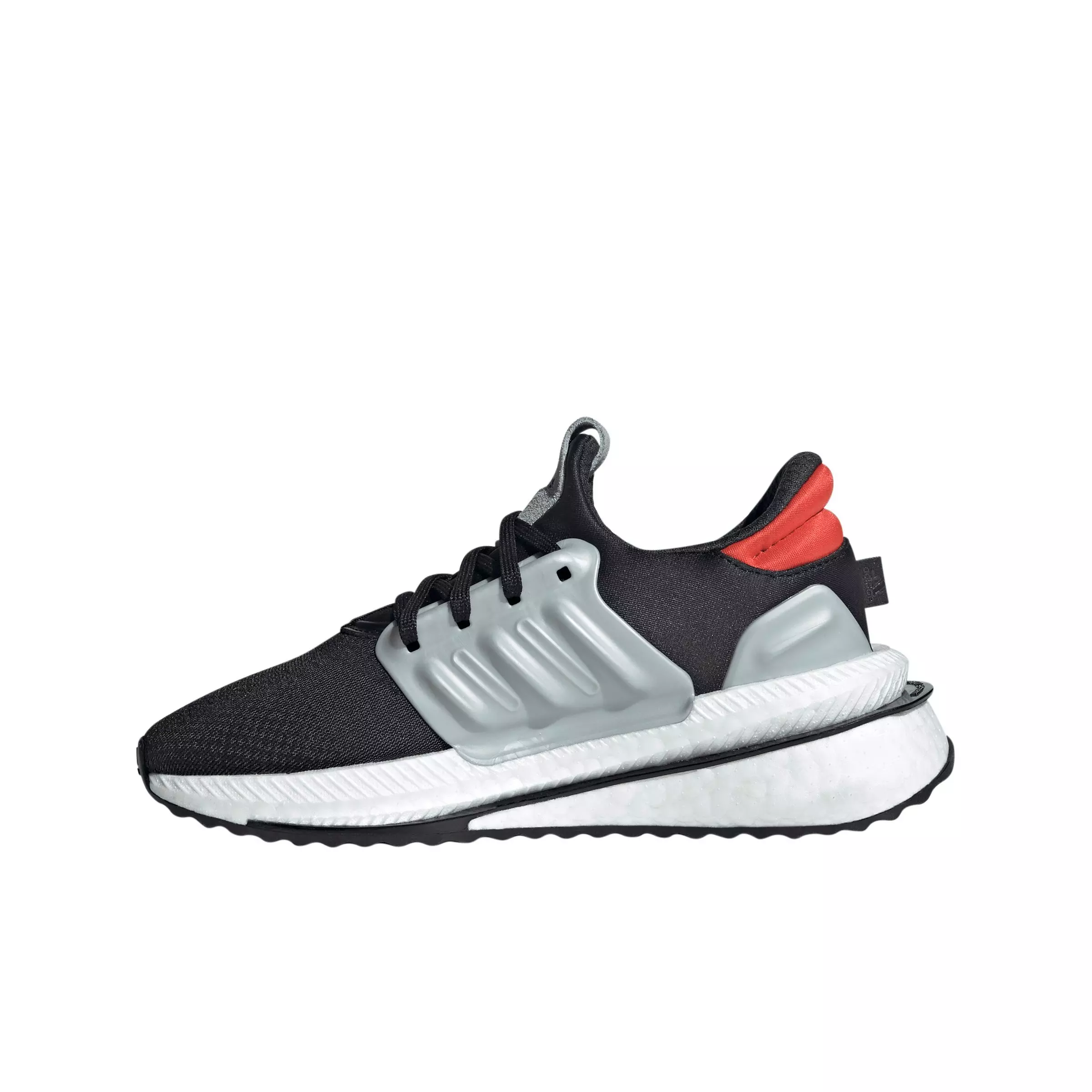 adidas X_PLR BOOST "Core Black/Core Black/Bright Red" Grade School Boys' Running Shoe - BLACK/BLACK/RED