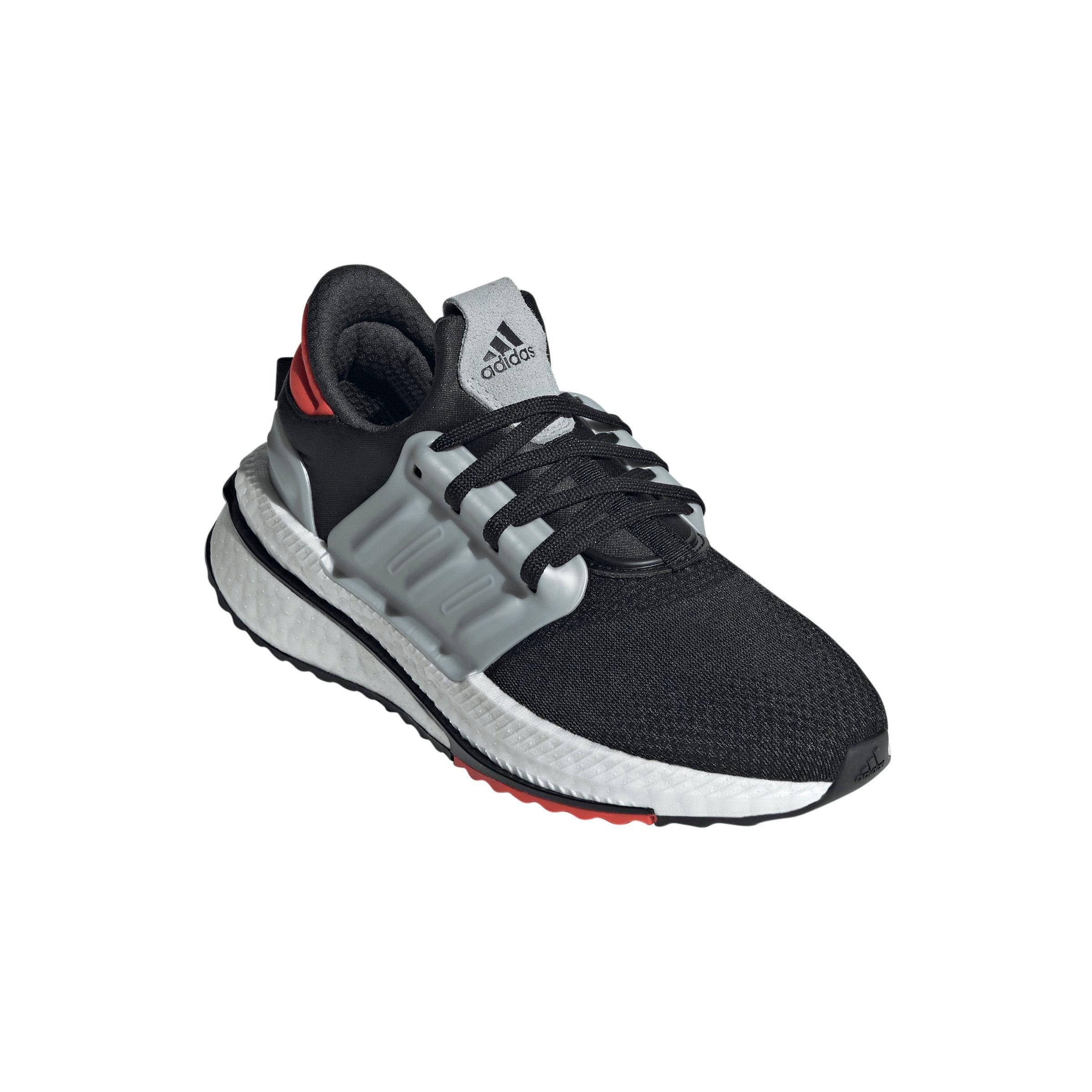 adidas X_PLR BOOST "Core Black/Core Black/Bright Red" Grade School Boys' Running Shoe - BLACK/BLACK/RED Thumbnail View 3