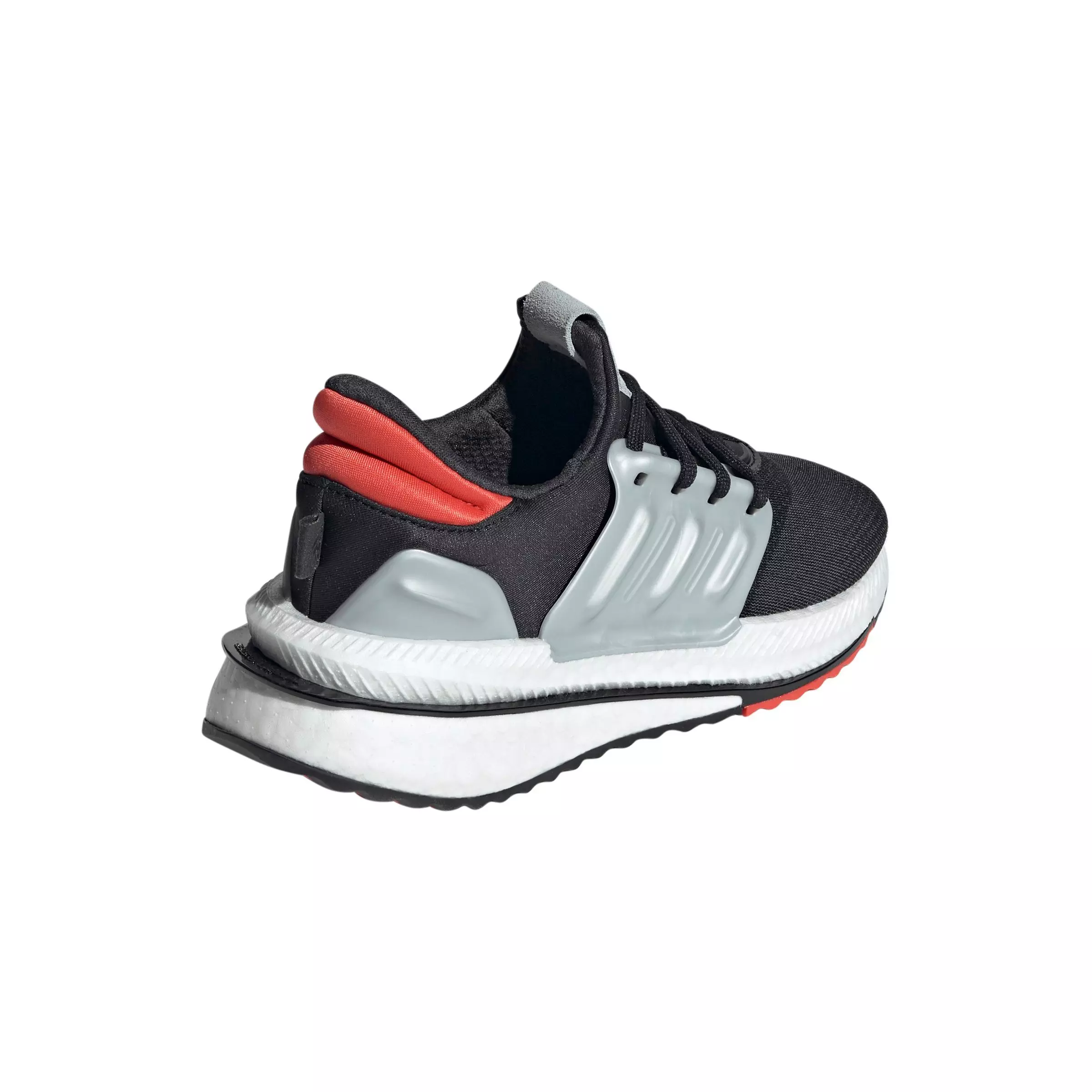 adidas X_PLR BOOST "Core Black/Core Black/Bright Red" Grade School Boys' Running Shoe - BLACK/BLACK/RED