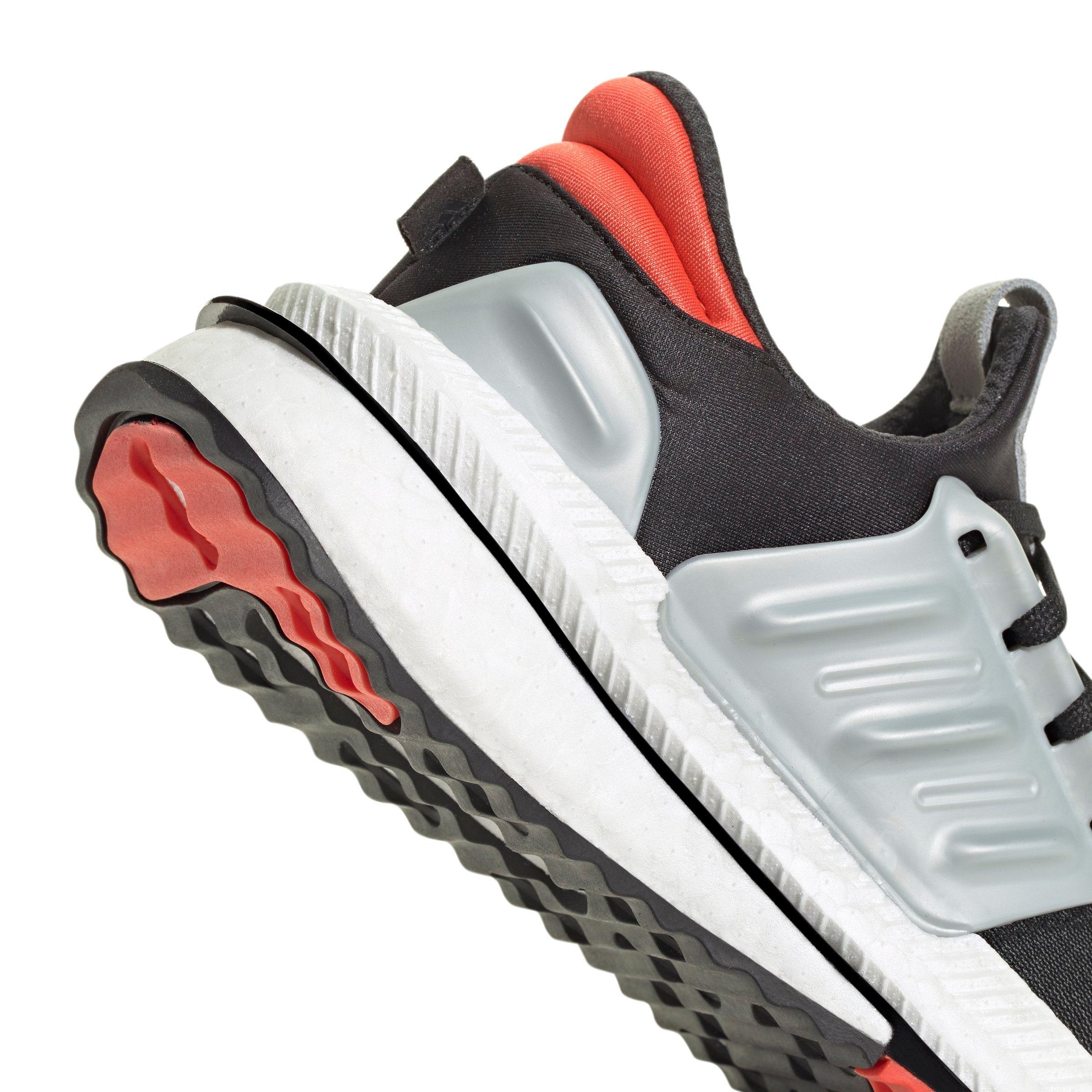 adidas X_PLR BOOST "Core Black/Core Black/Bright Red" Grade School Boys' Running Shoe - BLACK/BLACK/RED Thumbnail View 6