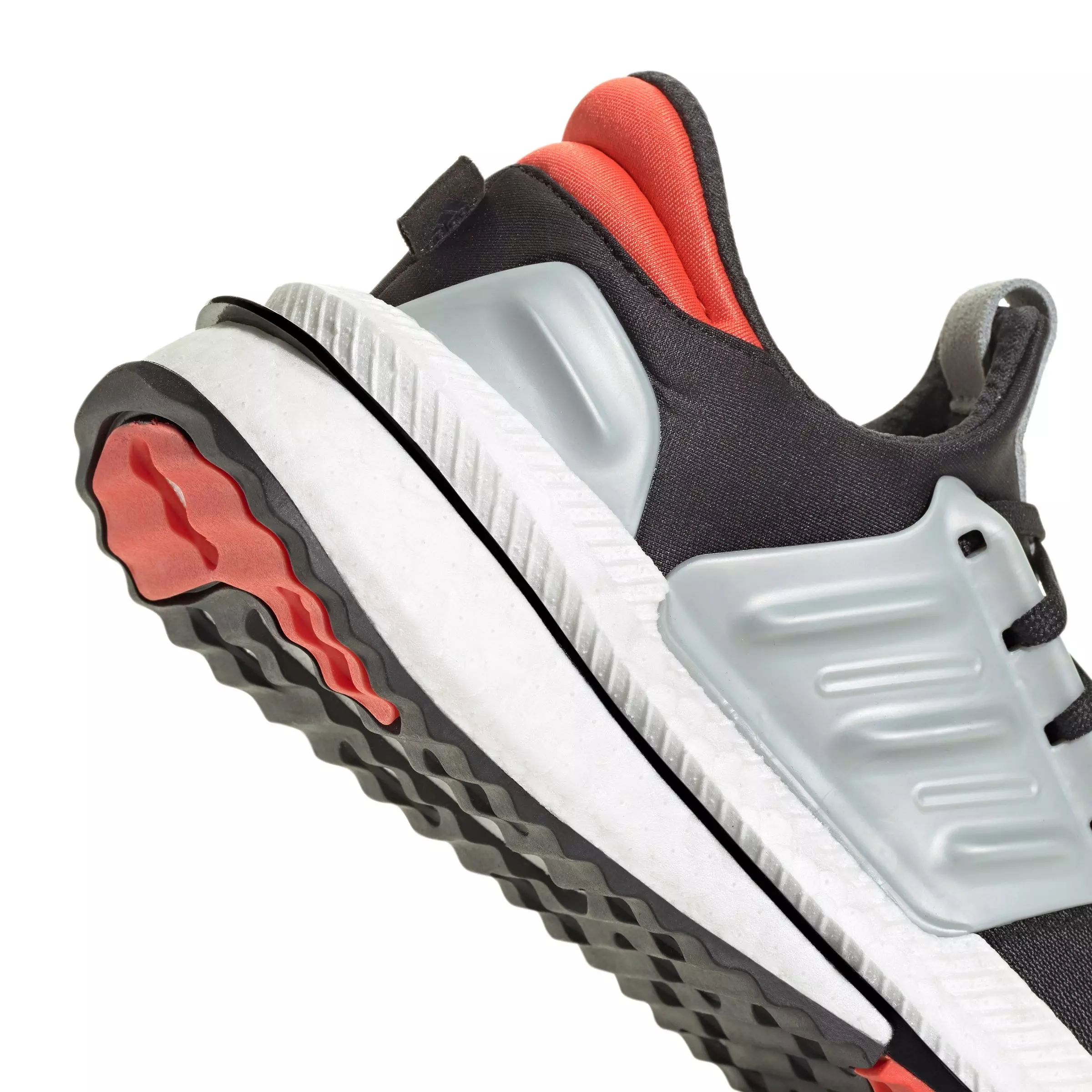 adidas X_PLR BOOST "Core Black/Core Black/Bright Red" Grade School Boys' Running Shoe - BLACK/BLACK/RED
