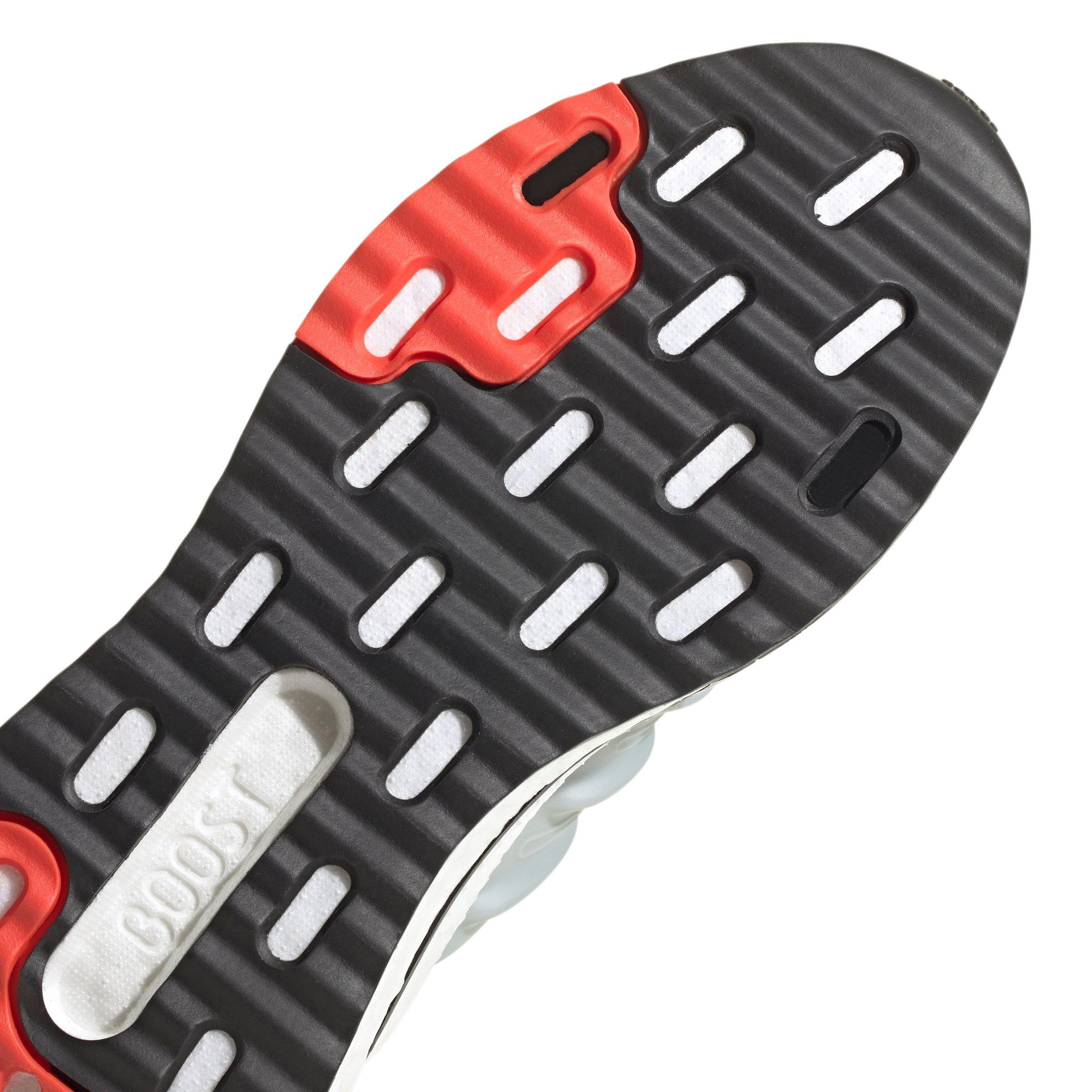 adidas X_PLR BOOST "Core Black/Core Black/Bright Red" Grade School Boys' Running Shoe - BLACK/BLACK/RED Thumbnail View 7