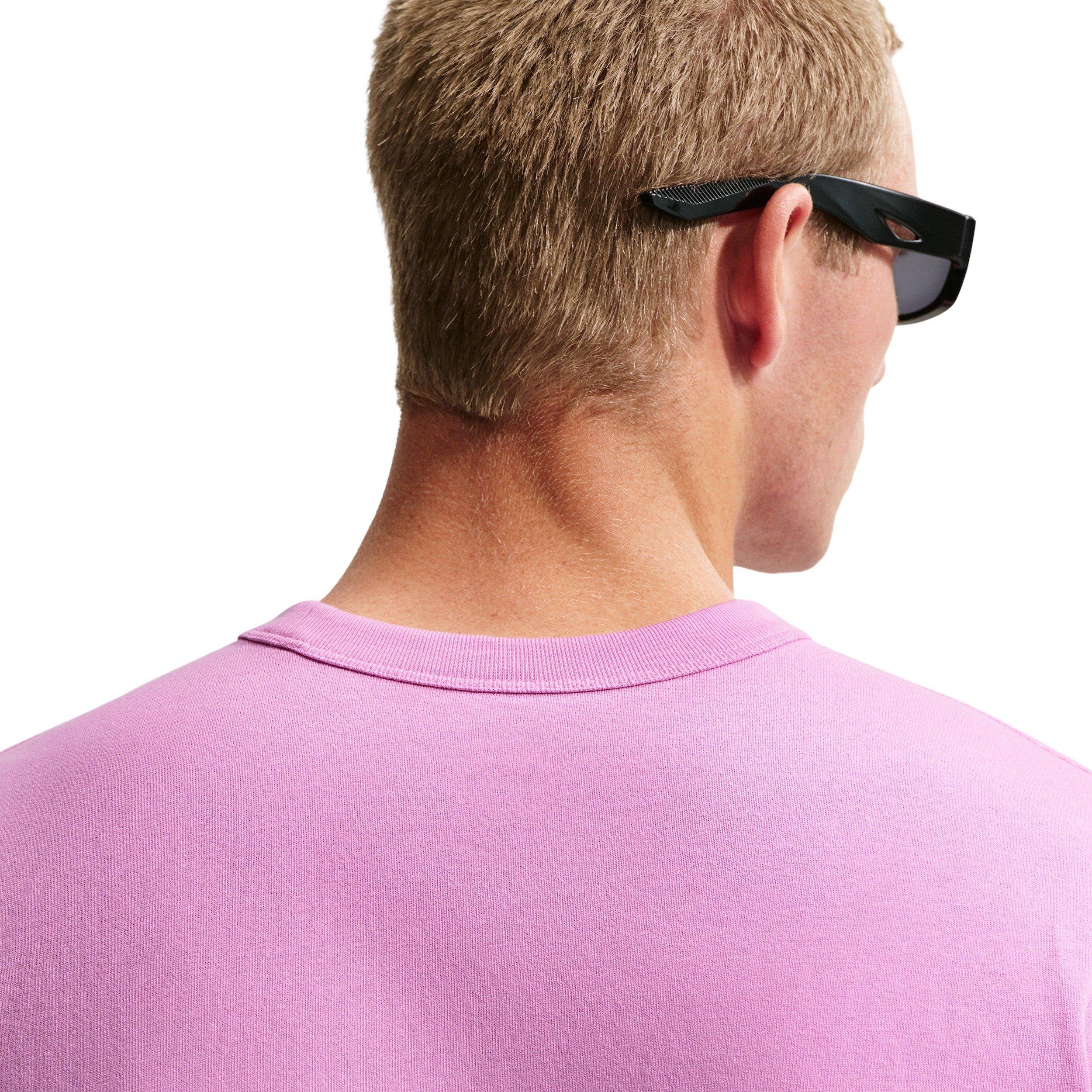 Nike Men's Sportswear Premium Essentials T-Shirt - LT MAGENTA Thumbnail View 2