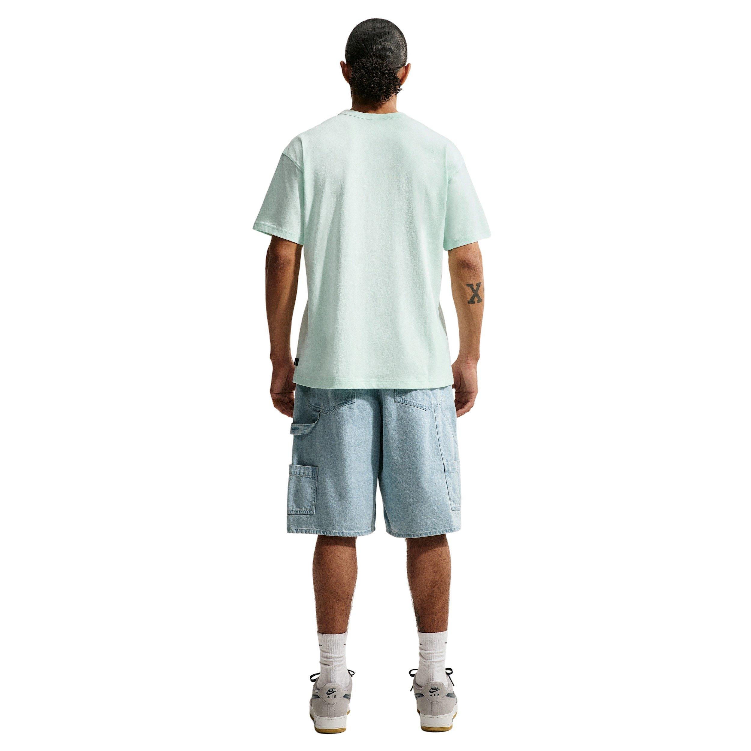 Nike Men's Sportswear Premium Essentials T-Shirt - BARELY GREEN Thumbnail View 5