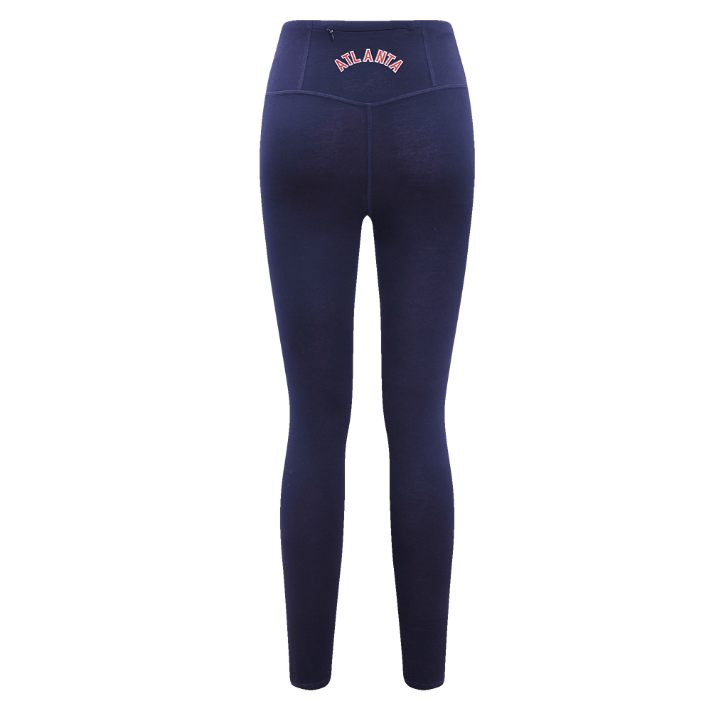 Pro Standard Women's MLB TEAM Mashup Jersey Leggings - Navy - NAVY Thumbnail View 2