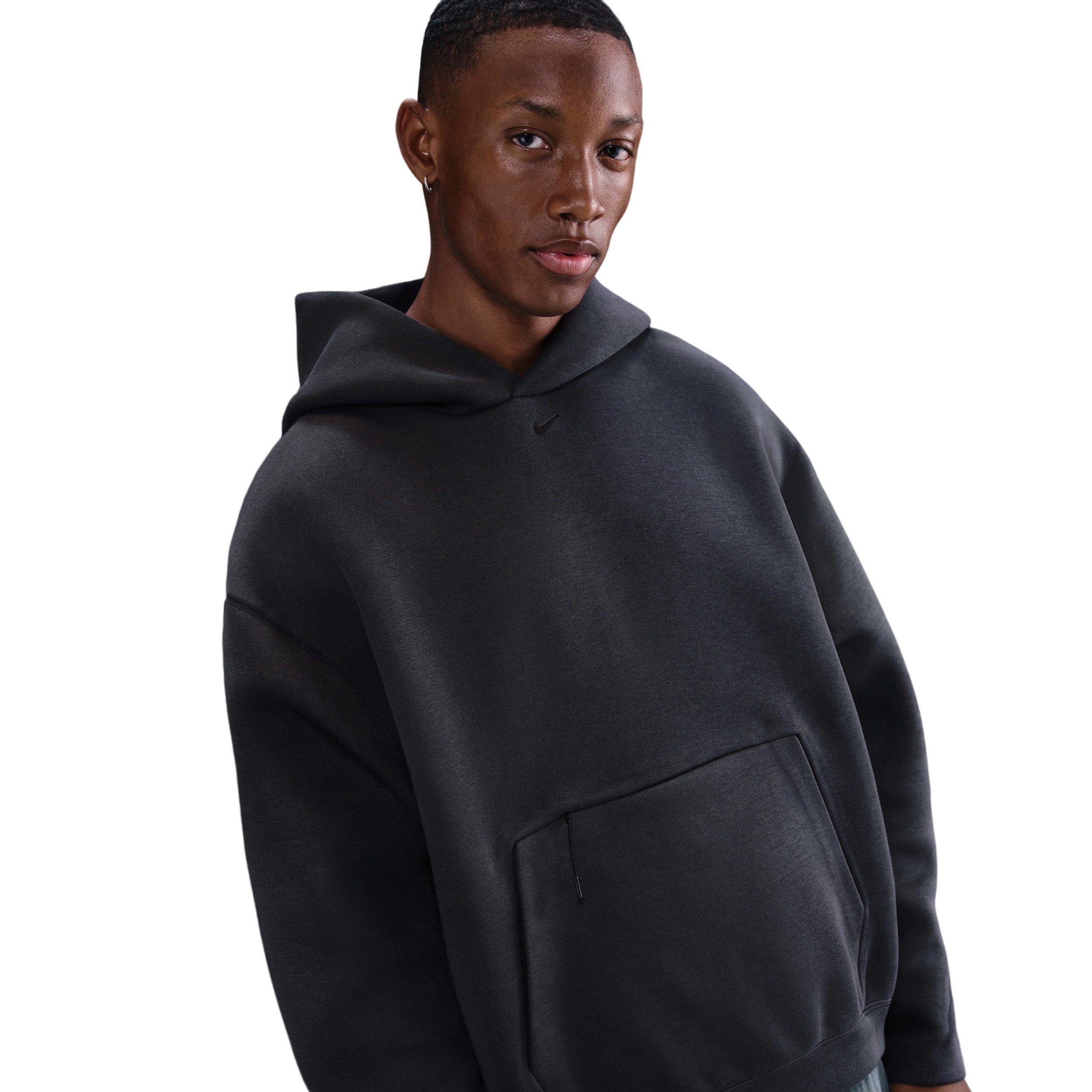 Nike Men's Tech Fleece Oversized Hoodie - GREY Thumbnail View 1
