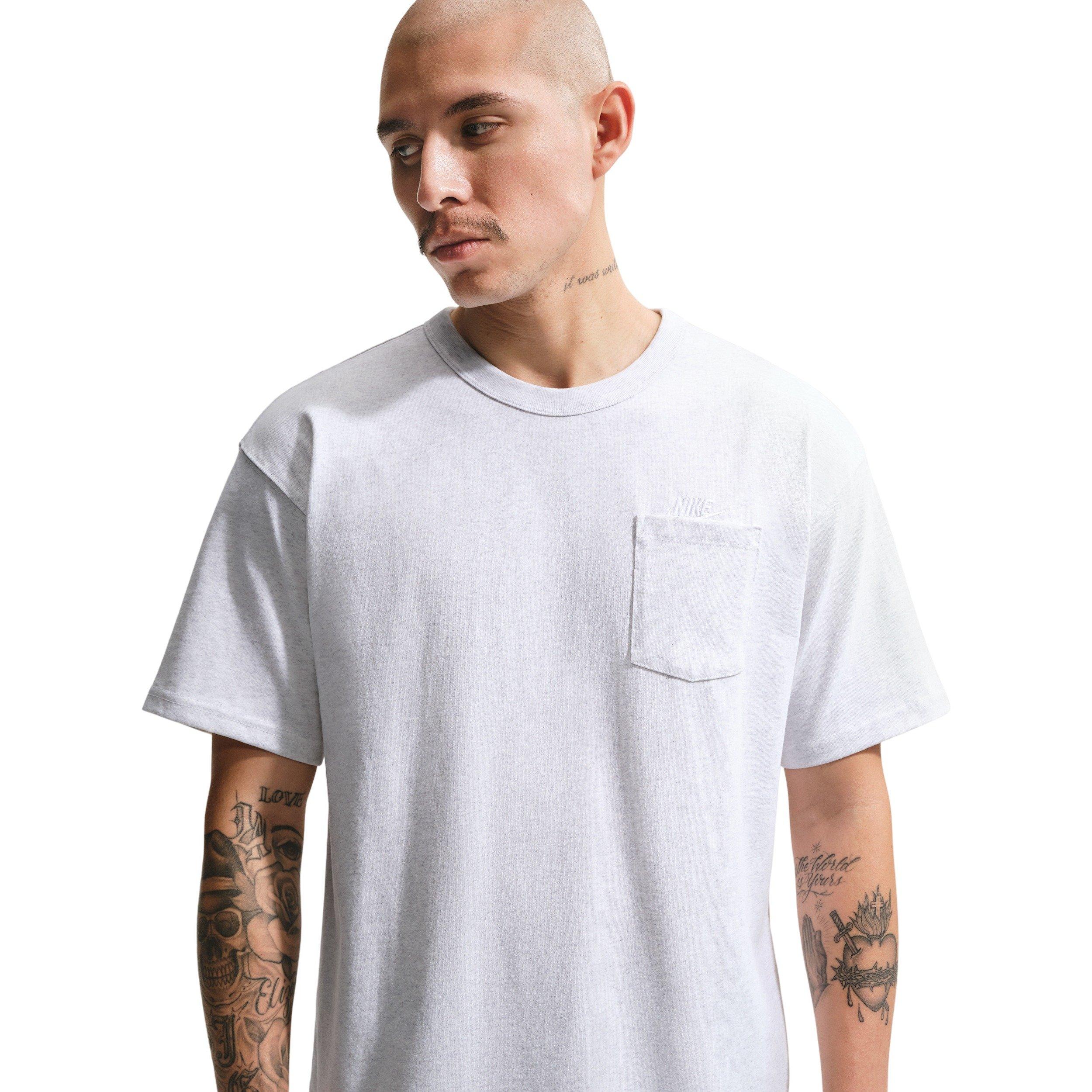 Nike Men's Sportswear Premium Essentials Sust T-Shirt - BIRCH HEATHER Thumbnail View 1